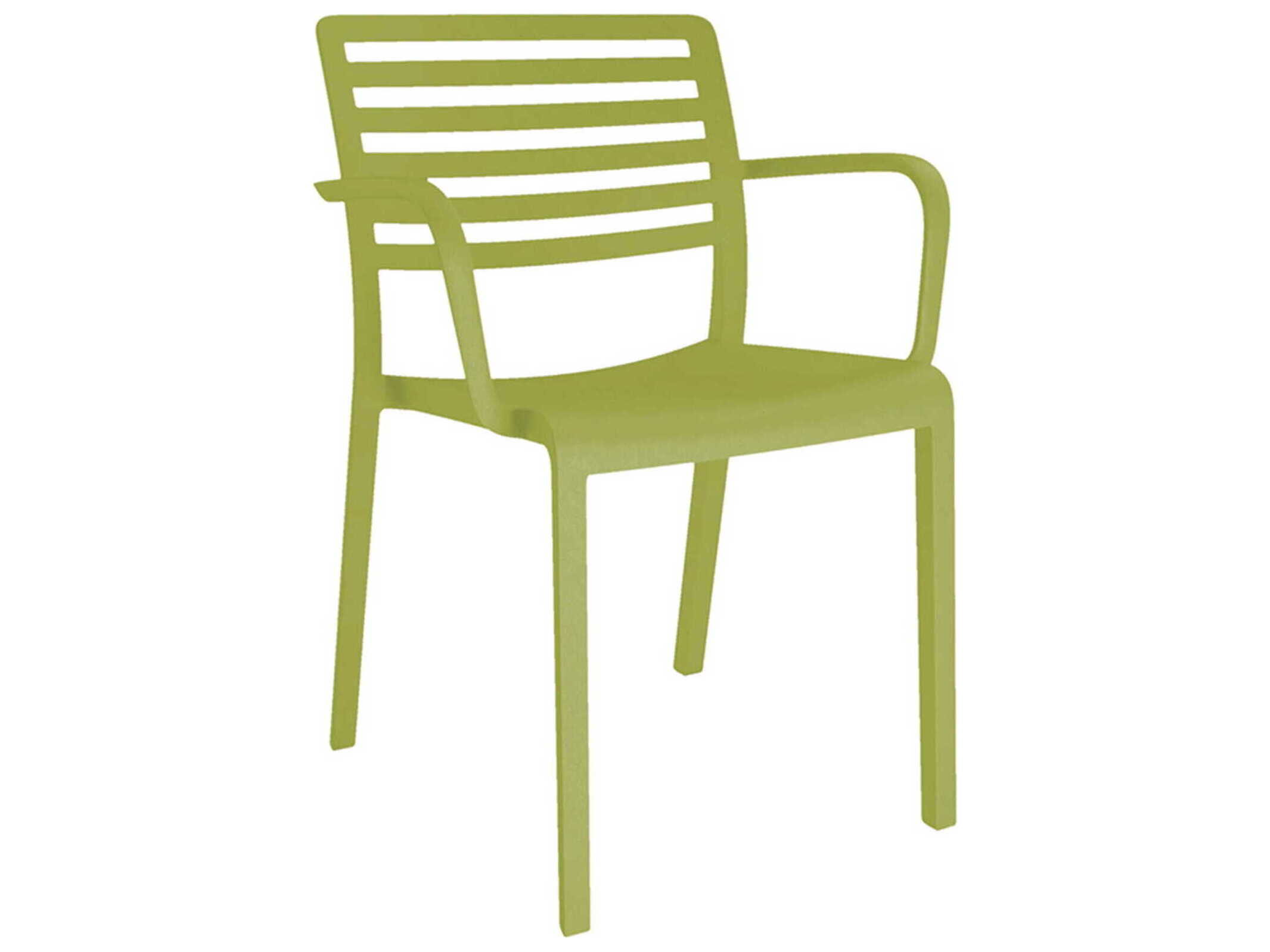 Resol Lama Dining Armchair Olive Green Price Includes 4