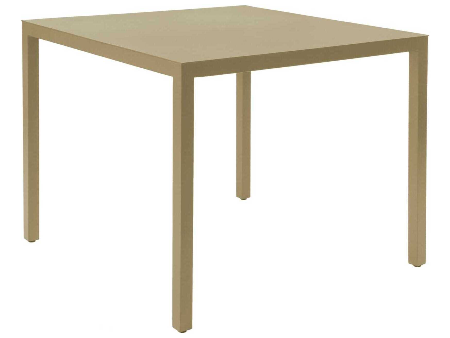 Resol Barcino Square Dining Table 27x27 Sand