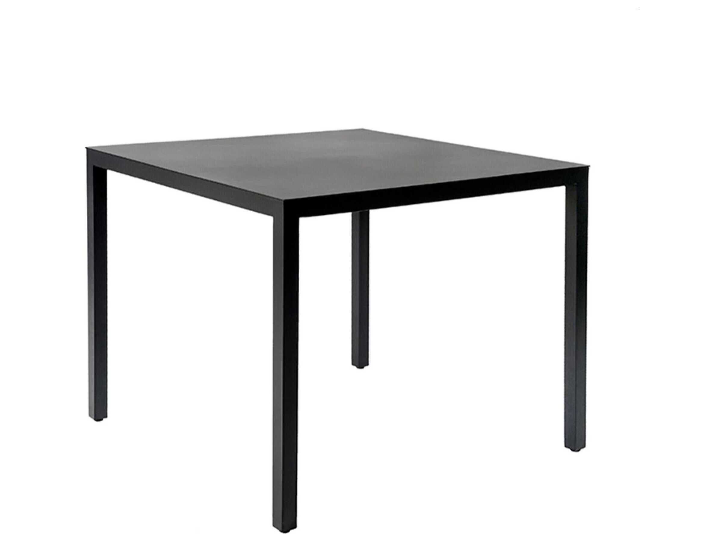 Resol Barcino Square Dining Table 27x27 Black