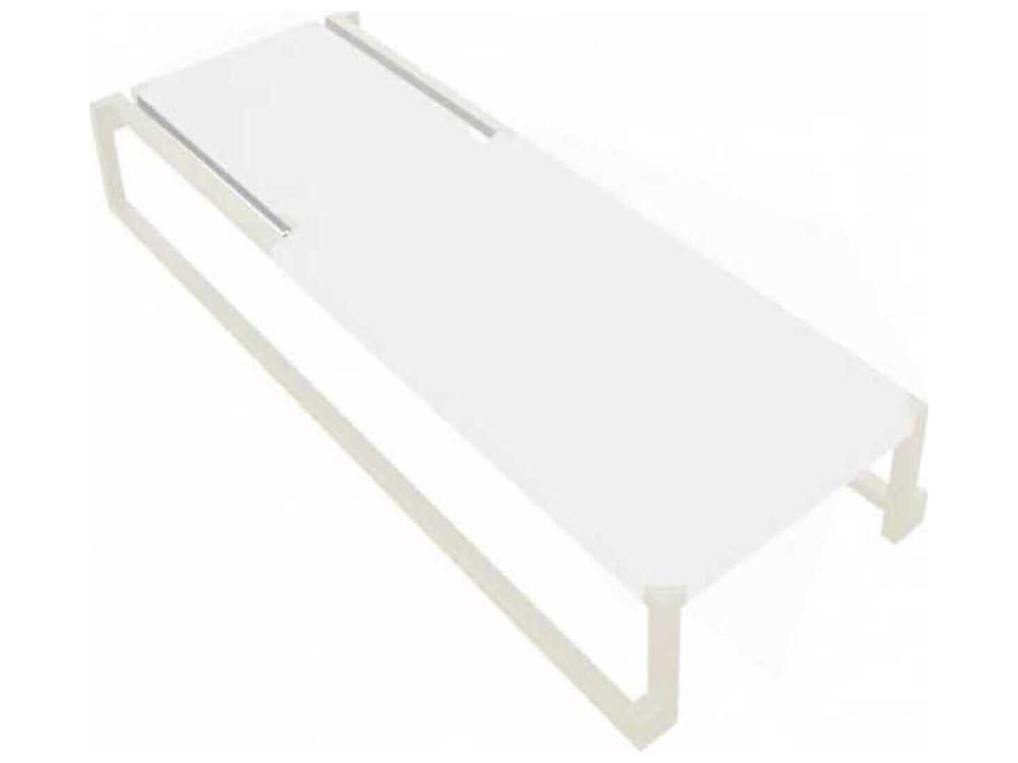 Resol Milano Sunlounger White Structure White Textilene Price Includes 2