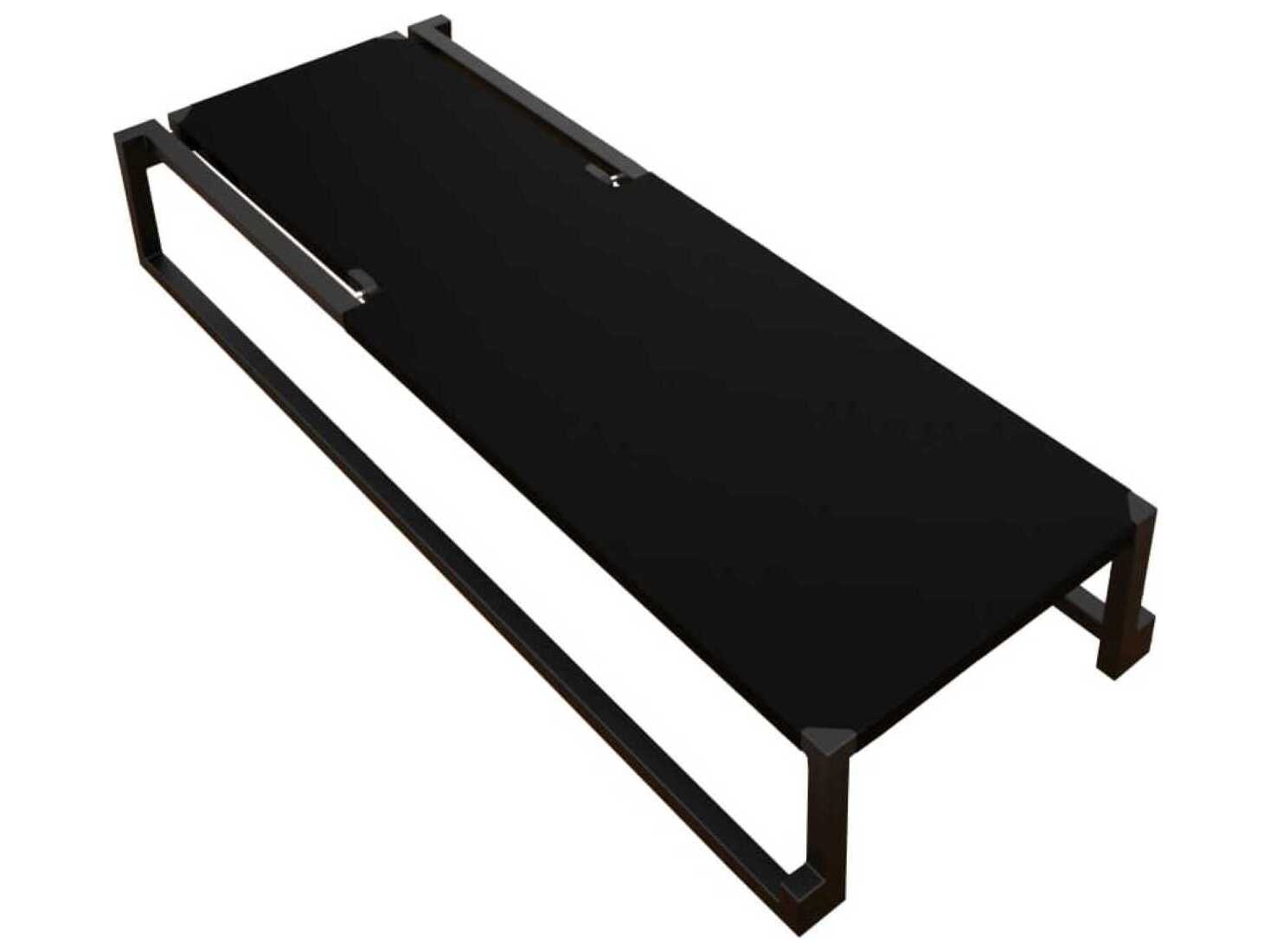 Resol Milano Sunlounger Black Structure Black Textilene Price Includes 2