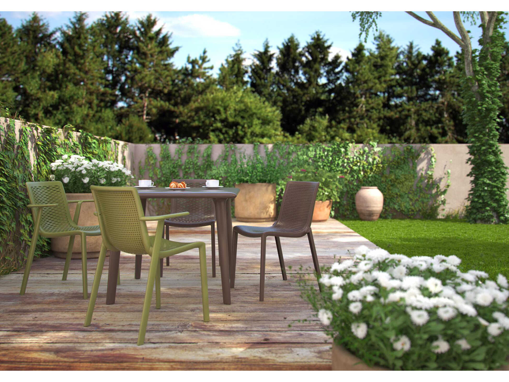 Resol Beekat Dining Armchair Chocolate Price Includes 4