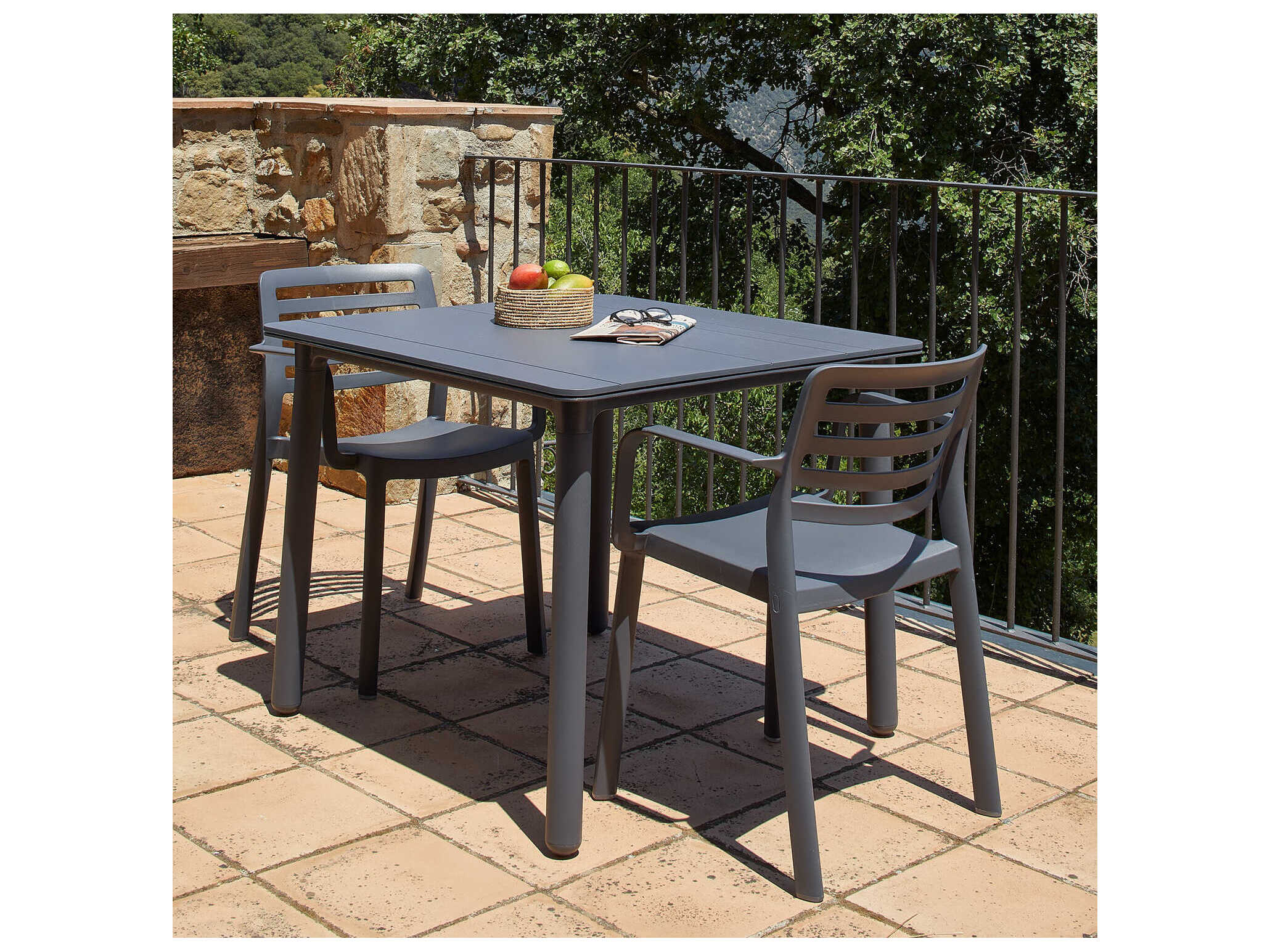 Resol Wind Dining Armchair Dark Grey Price Includes 4