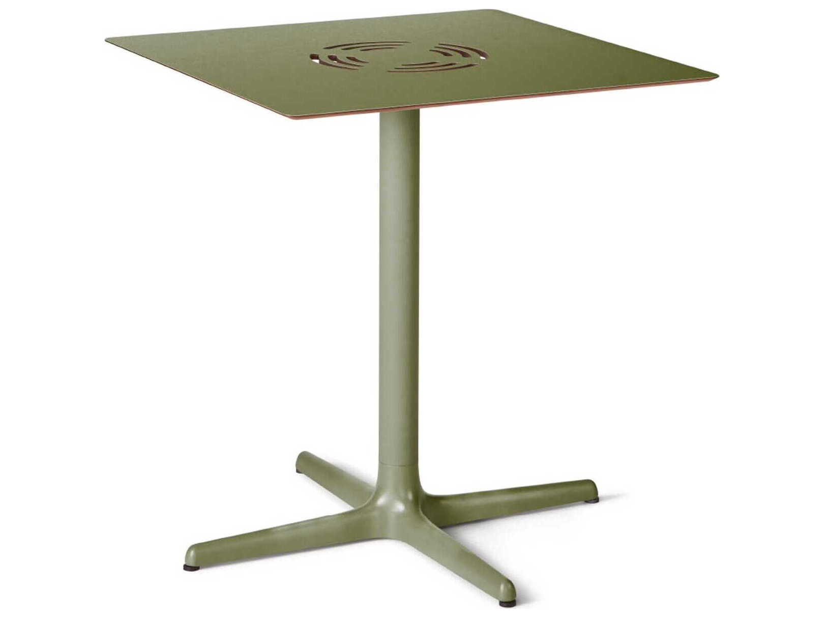 Resol Toledo Aire Square Dining Table Greenish Grey