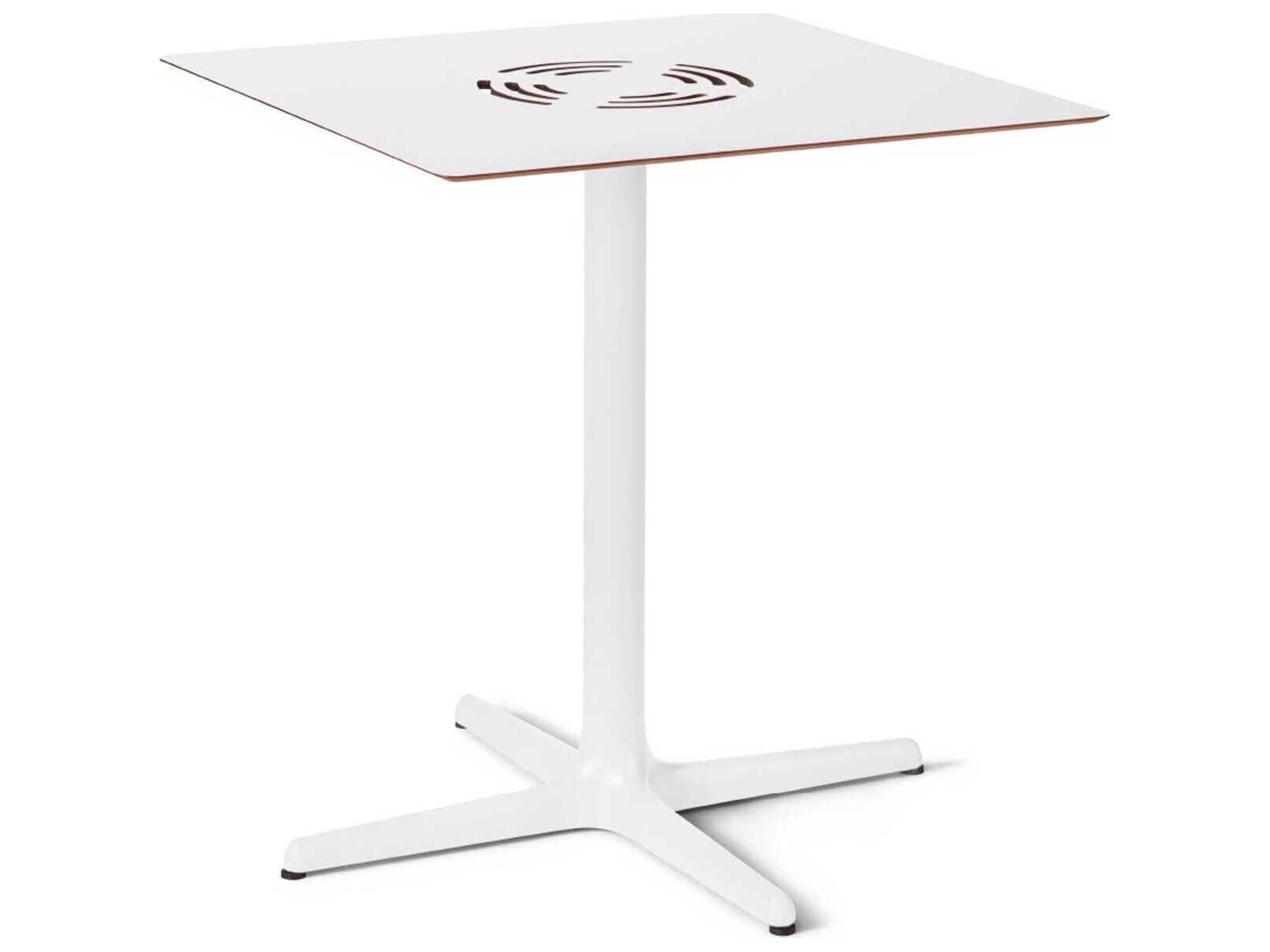 Resol Toledo Aire Square Dining Table Ivory