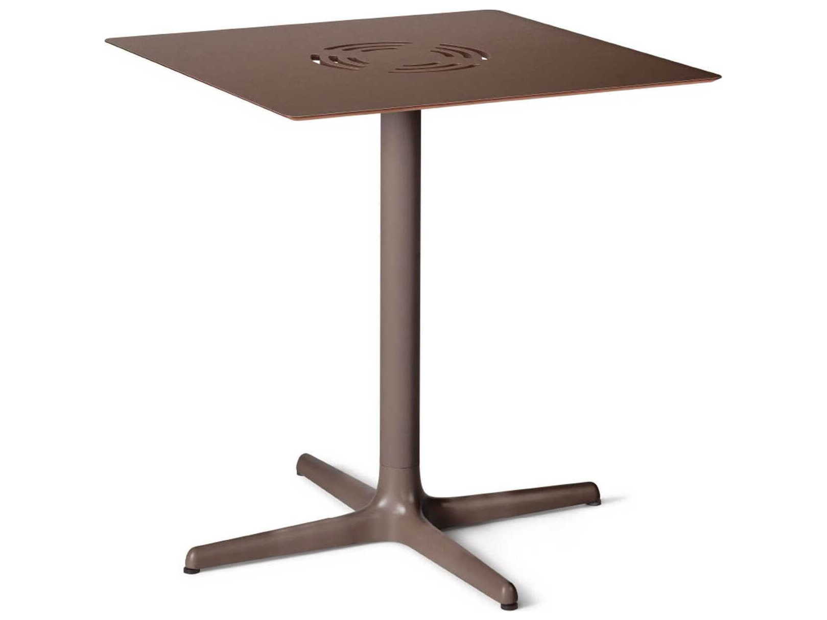 Resol Toledo Aire Square Dining Table Chocolate