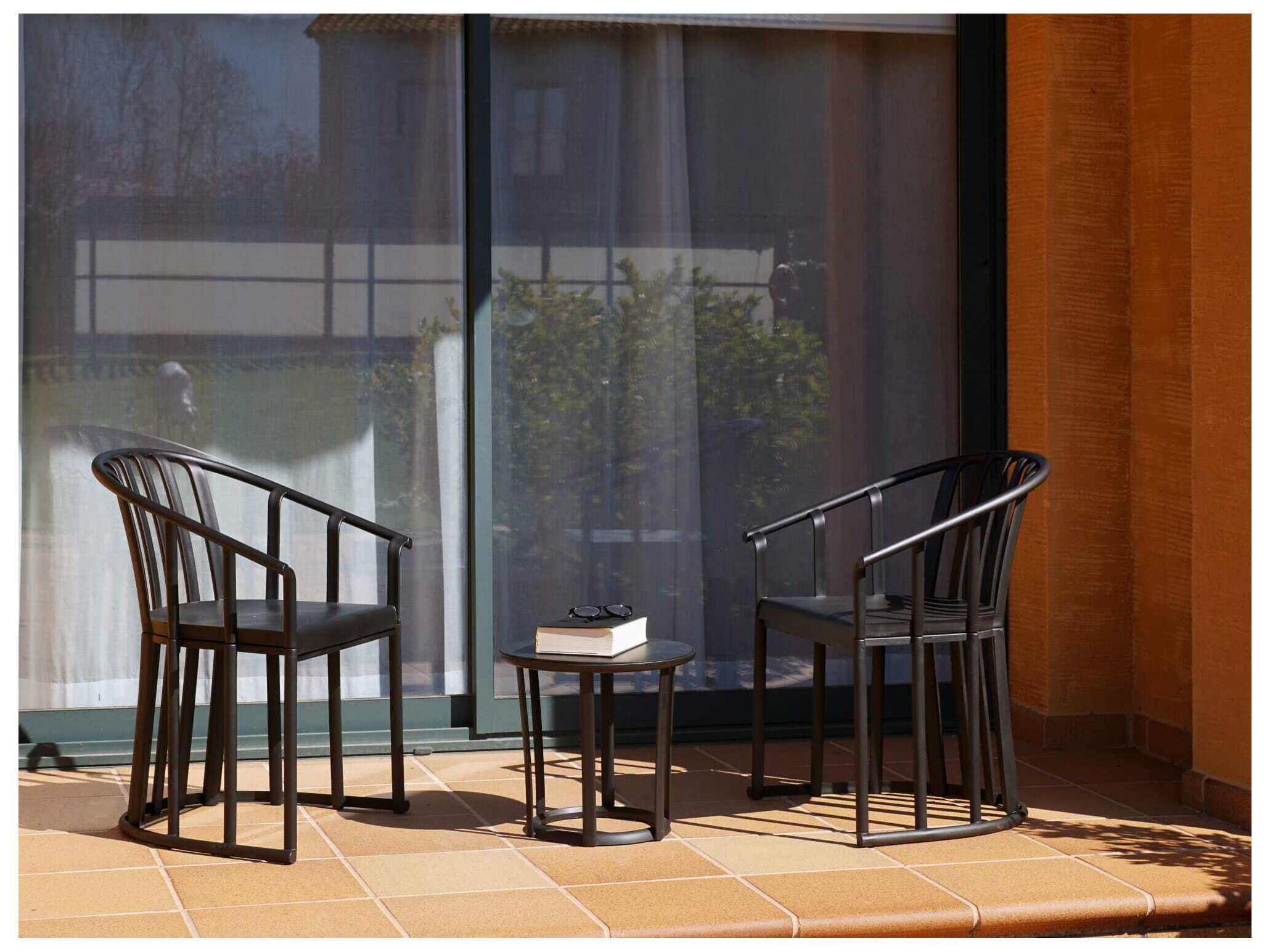 Resol Raff 3 Piece Conversation Set Bordeaux