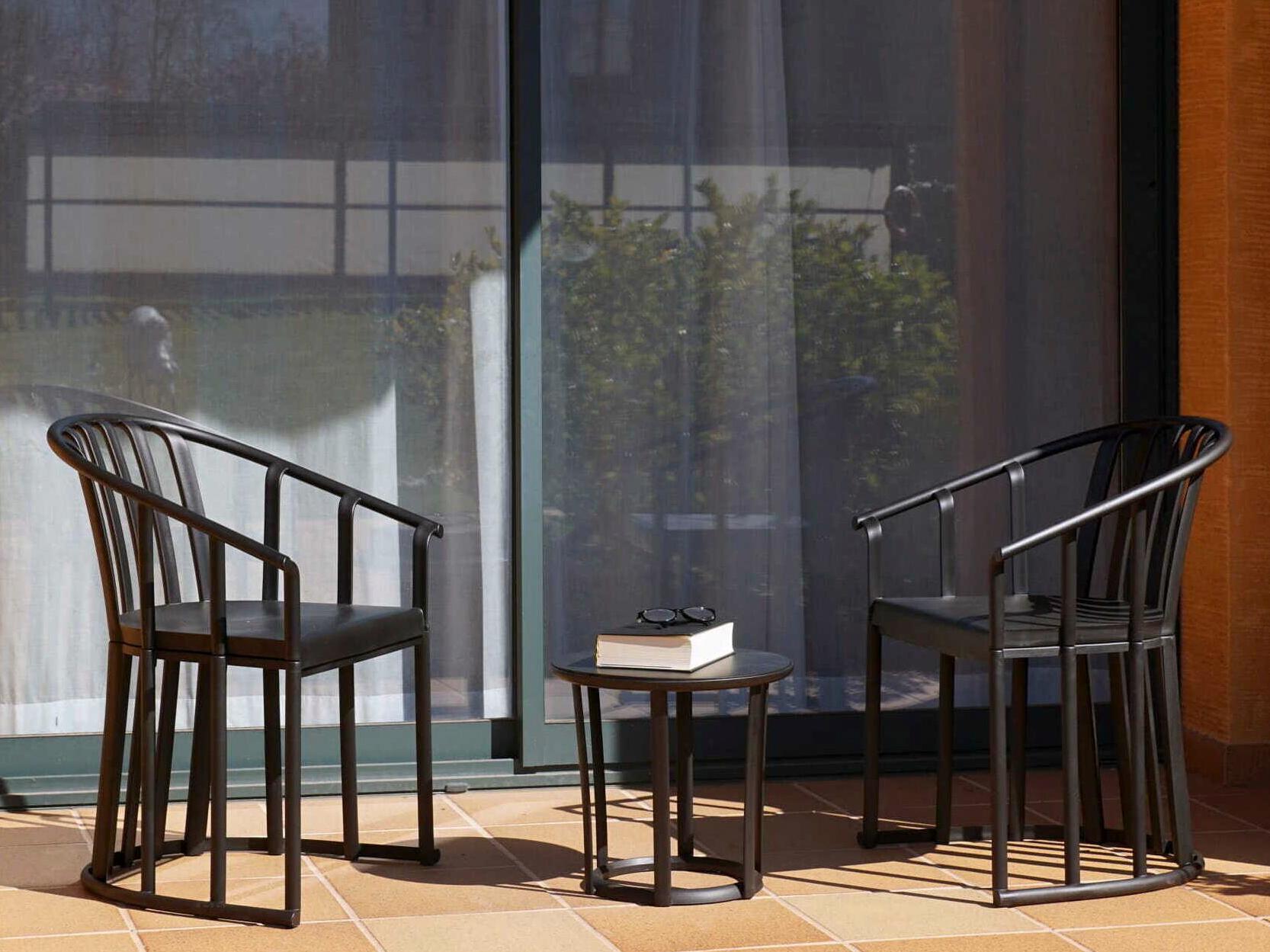 Resol Raff 3 Piece Conversation Set Chocolate