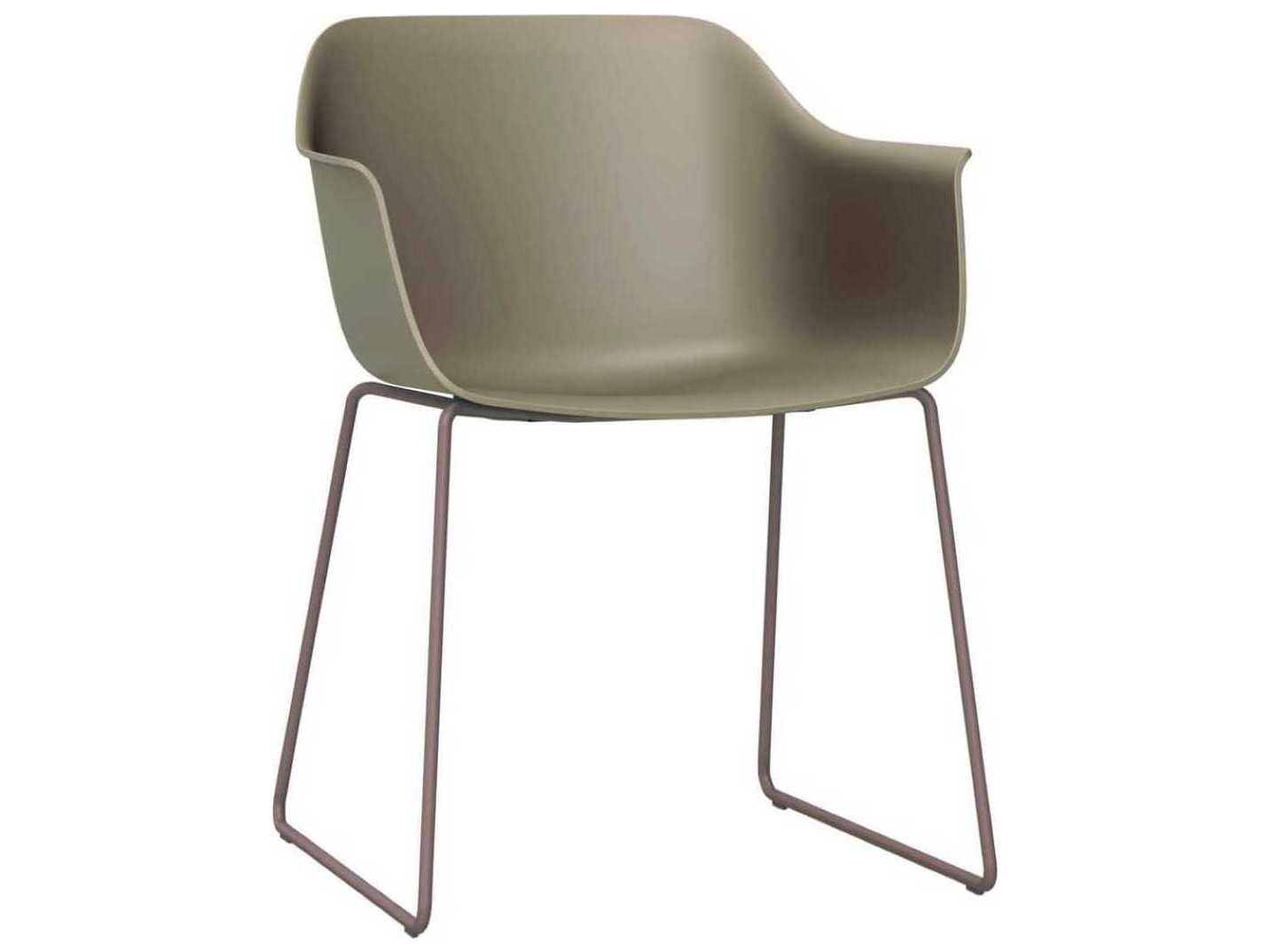 Resol Shape Dining Armchair Sled Base Sand Price Includes 2