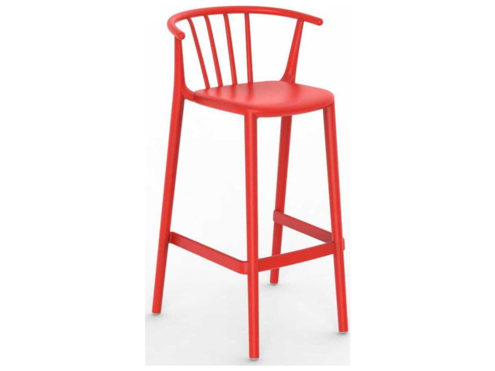 Resol Woody High Bar Chair Red Price Includes 4