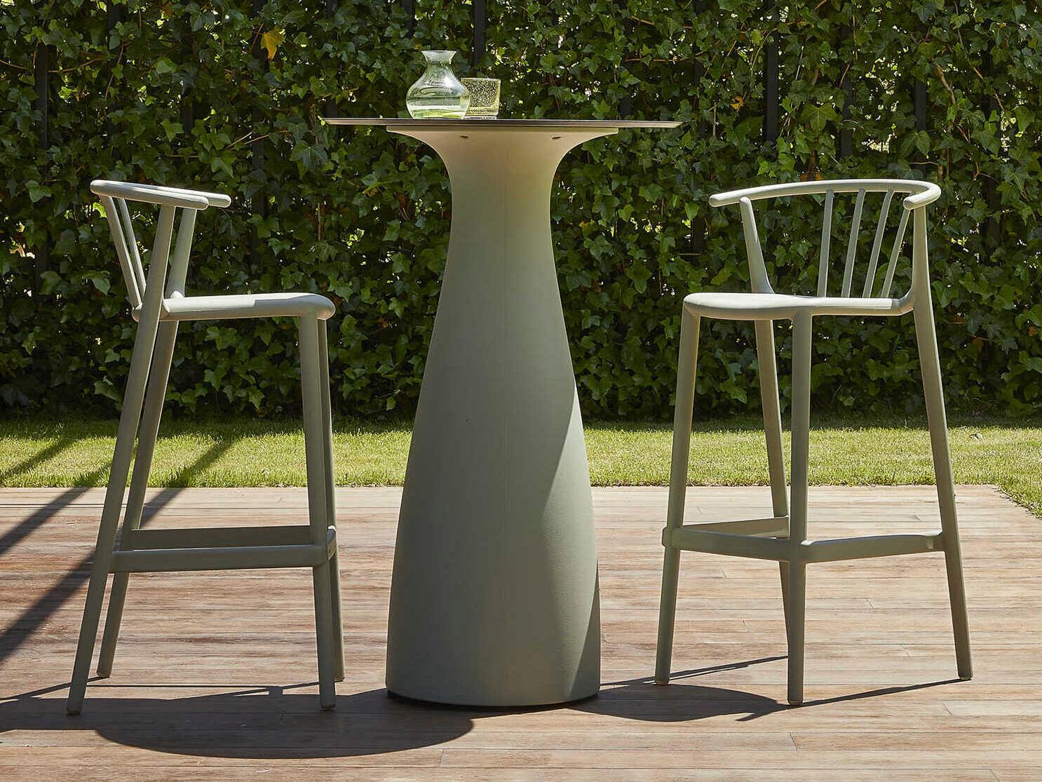 Resol Woody High Bar Chair Greenish Grey Price Includes 4