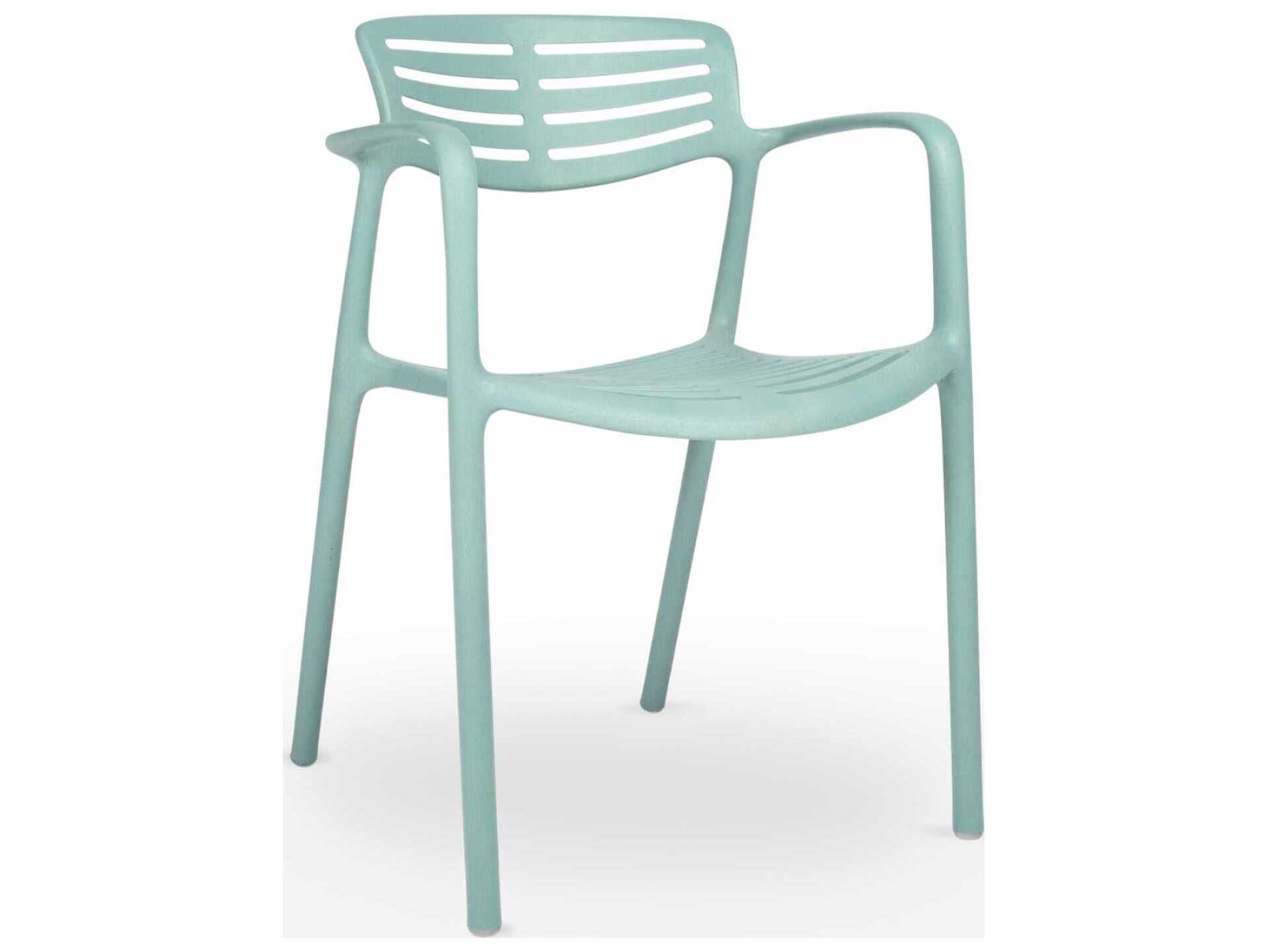 Resol Toledo Aire Eco Recycled Dining Chair Air Blue Price Includes 4