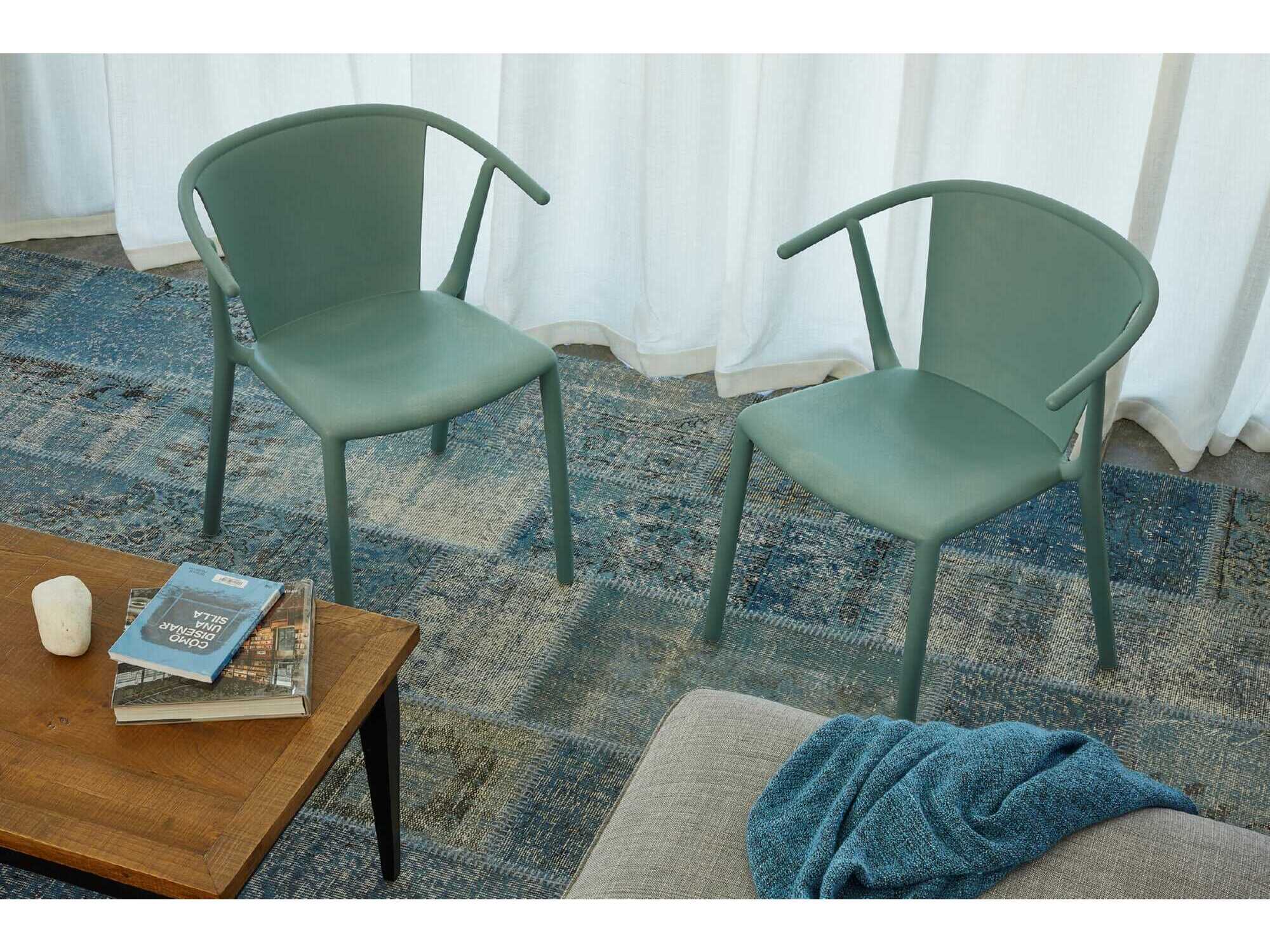 Resol Steely Eco Recycled Dining Armchair Fire Yellow Price Includes 4