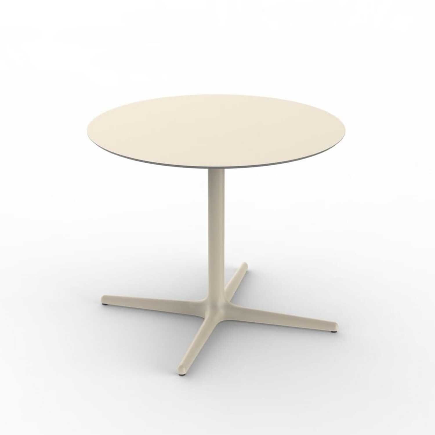 Resol Toledo Round Dining Table 90" Diameter Ivory