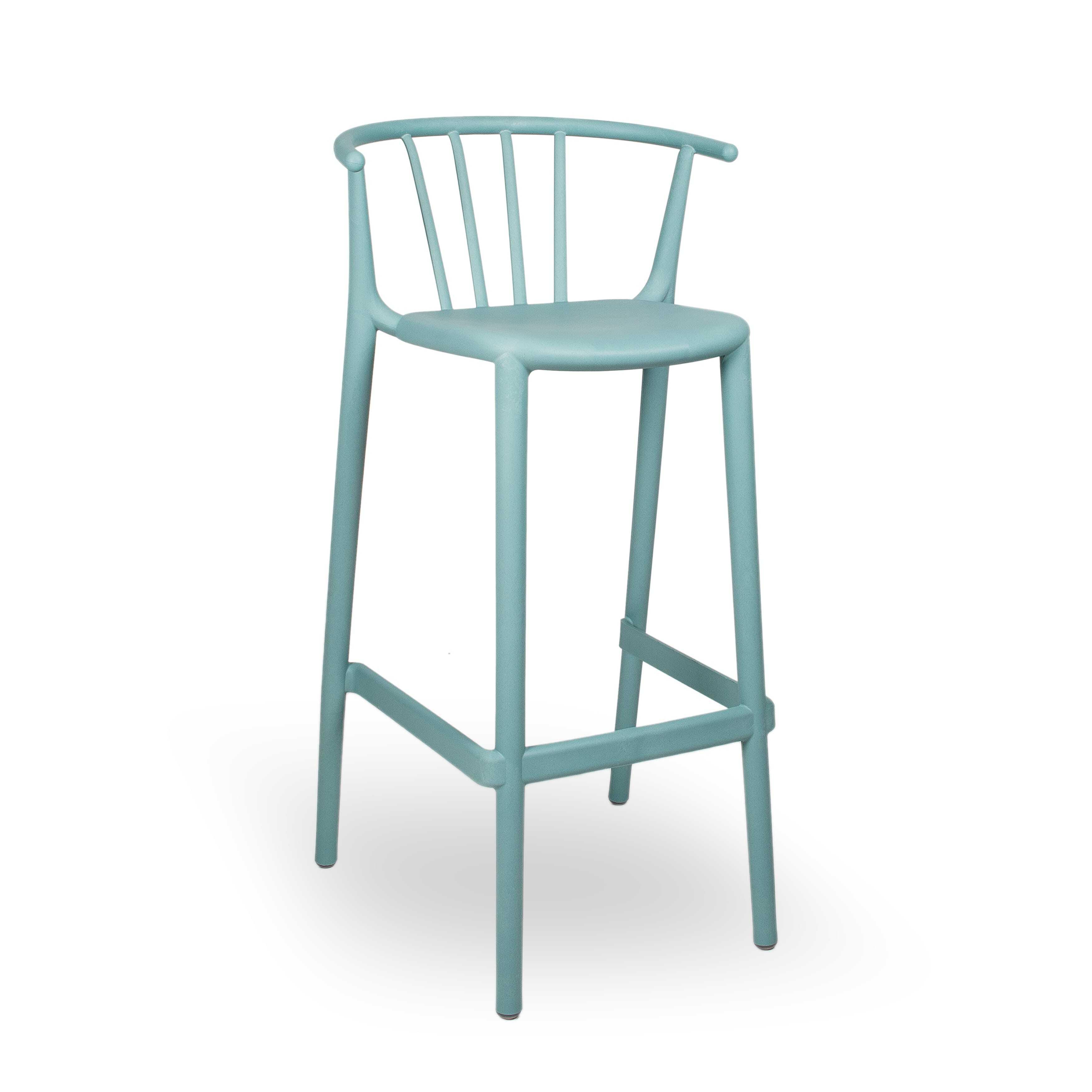 Resol Woody Eco Recycled High Bar Chair Air Blue Price Includes 4