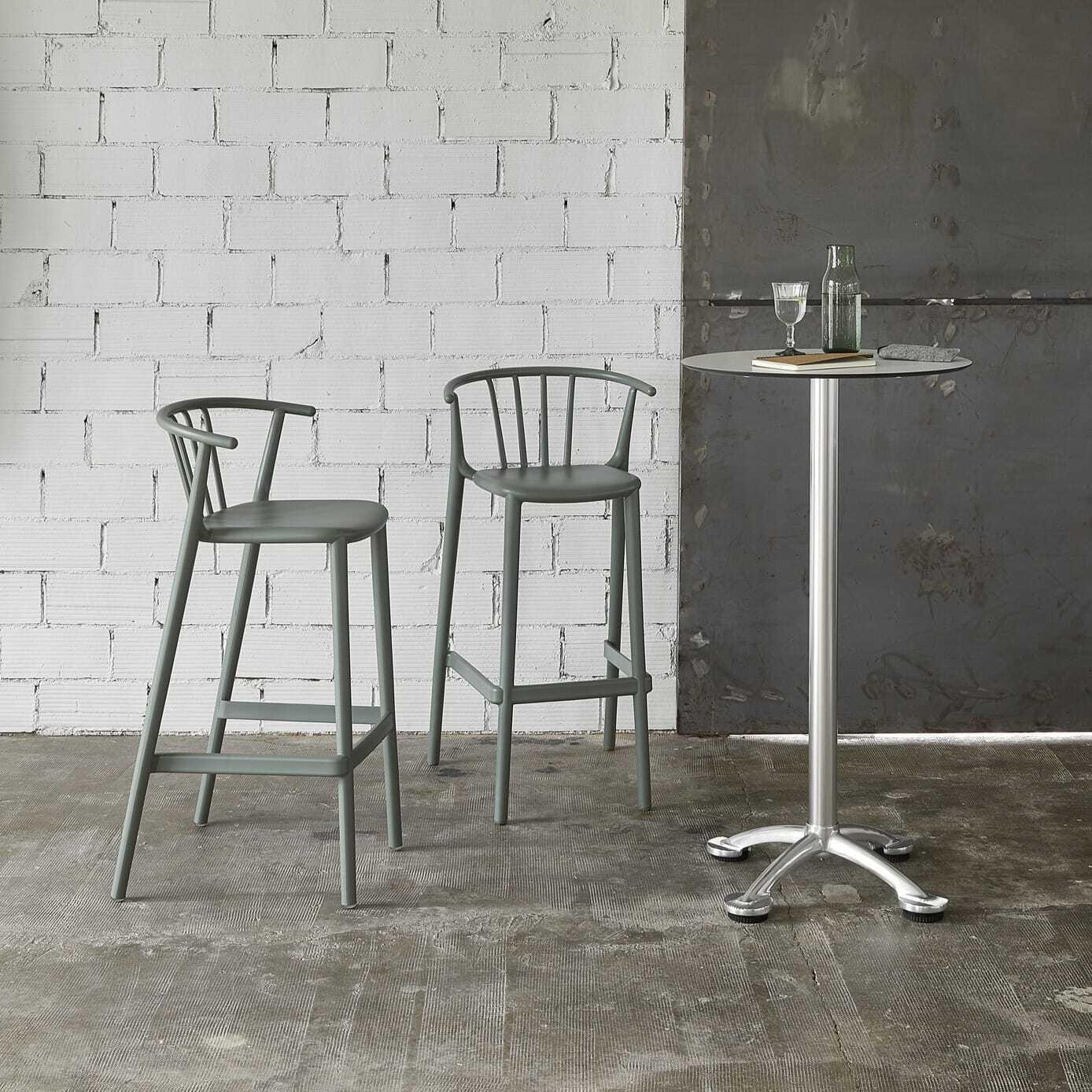 Resol Woody Eco Recycled High Bar Chair Air Blue Price Includes 4