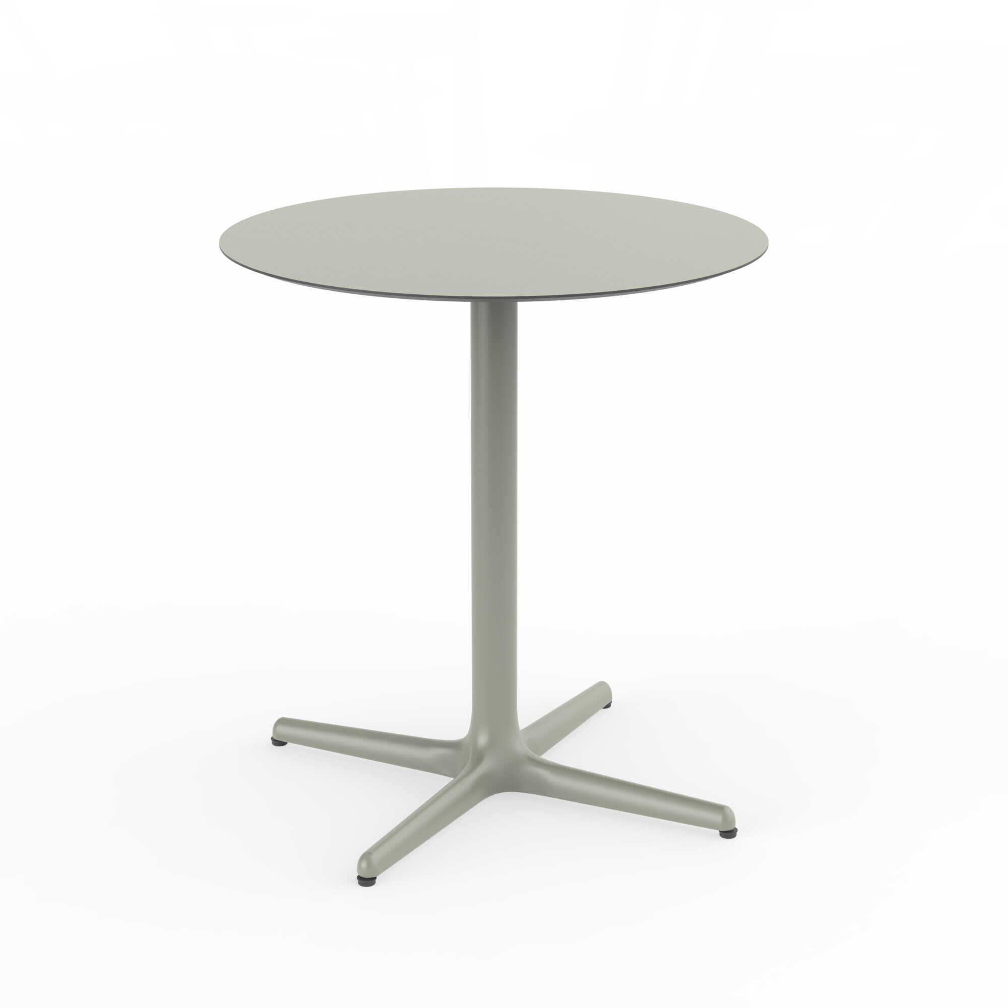 Resol Toledo Round Dining Table 70" Diameter Greenish Grey