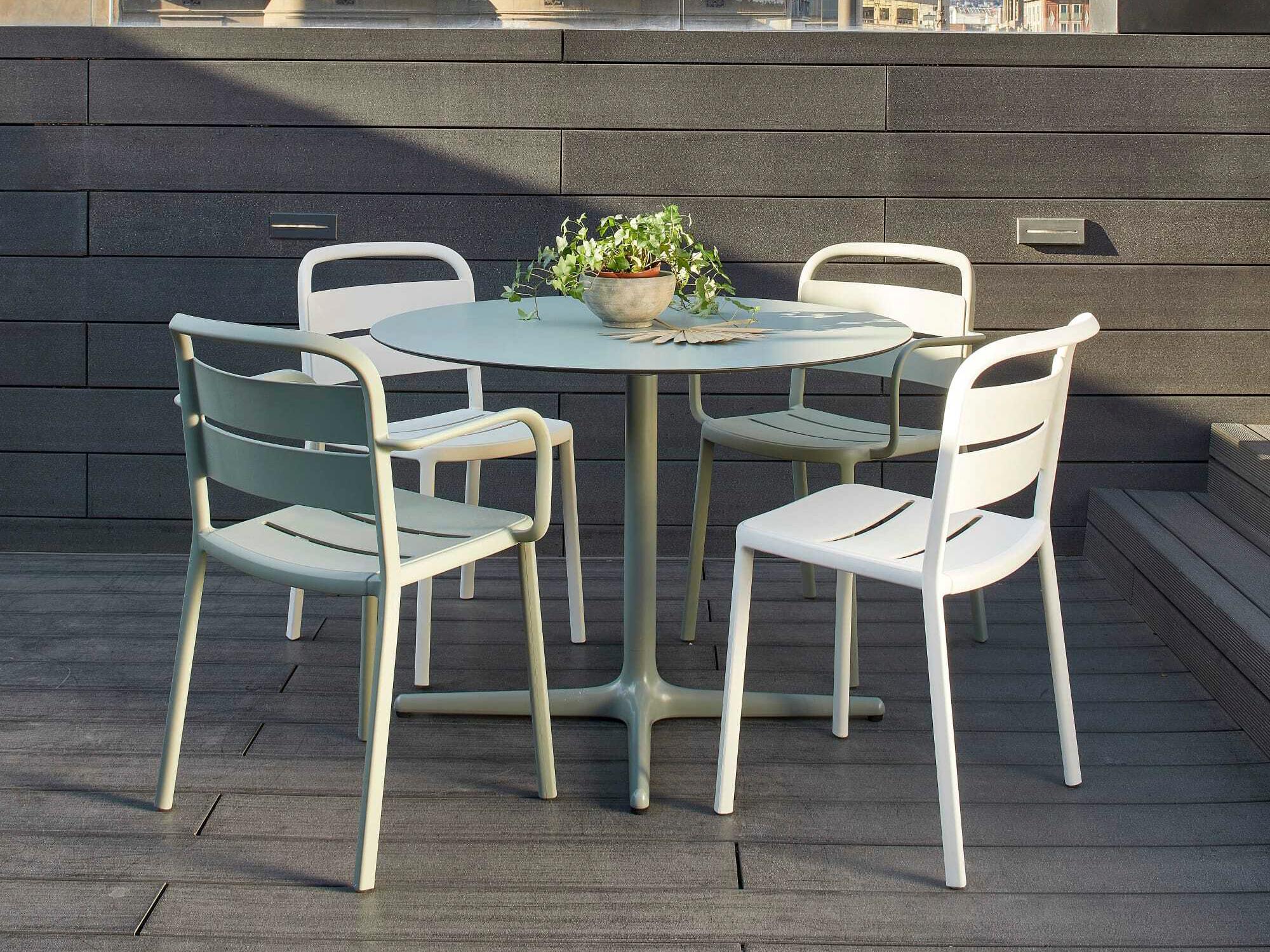 Resol Toledo Square Dining Table 70x70 Chocolate