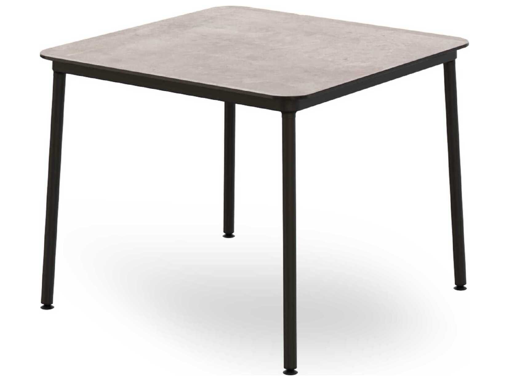 Resol Hub Square Dining Table 35x35 Cement