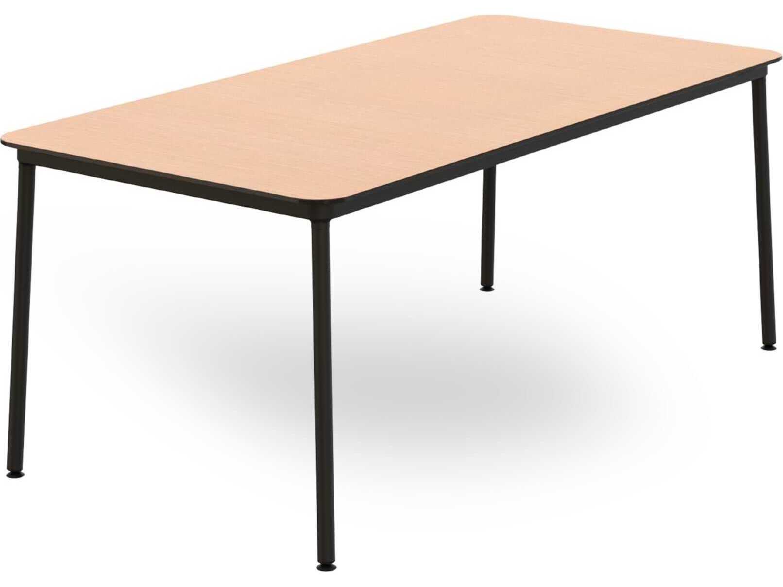 Resol Hub Rectangular Dining Table 70x35 Natural Oak