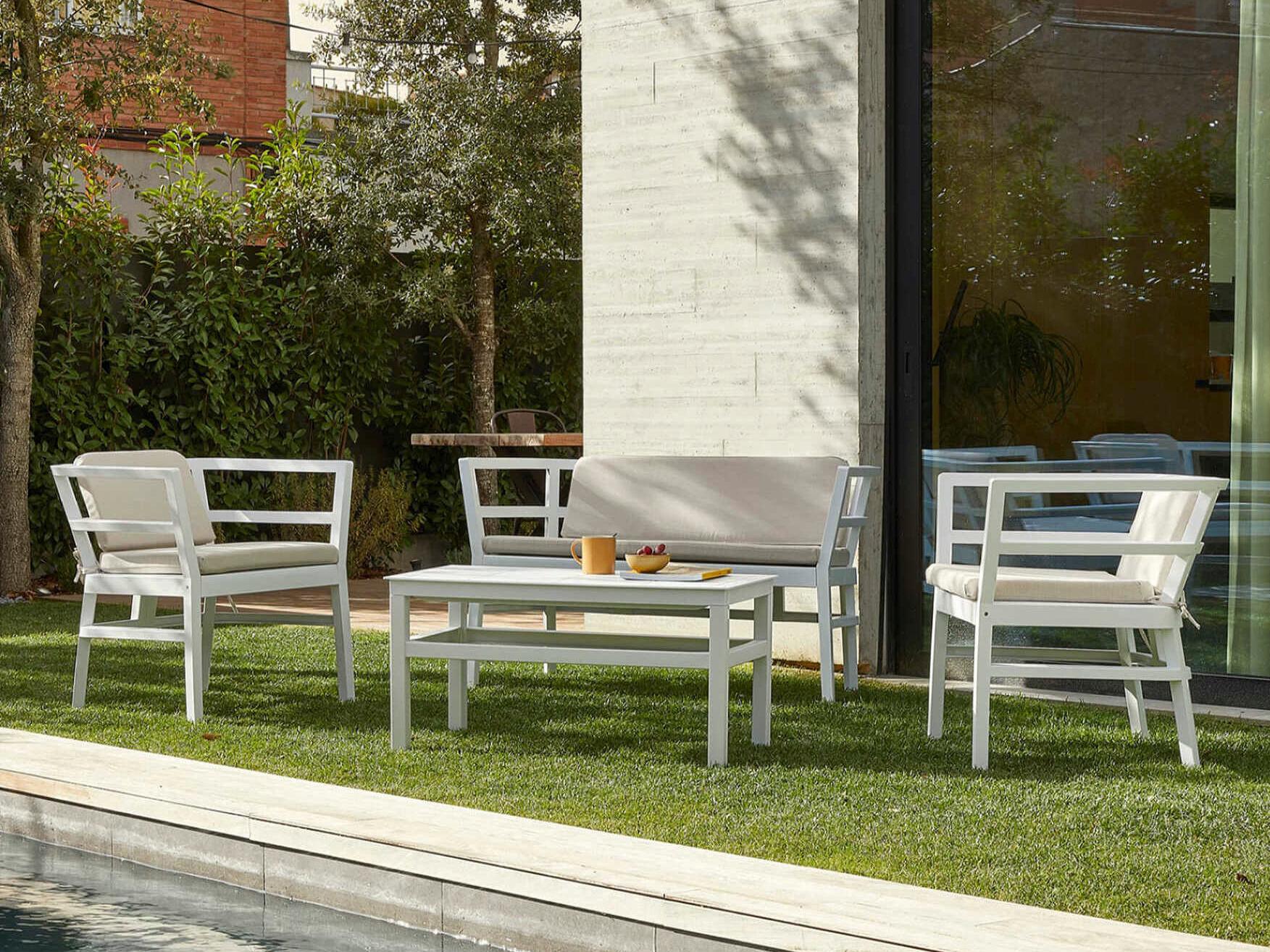 Resol Click-Clack 4 Piece Conversation Set Sand