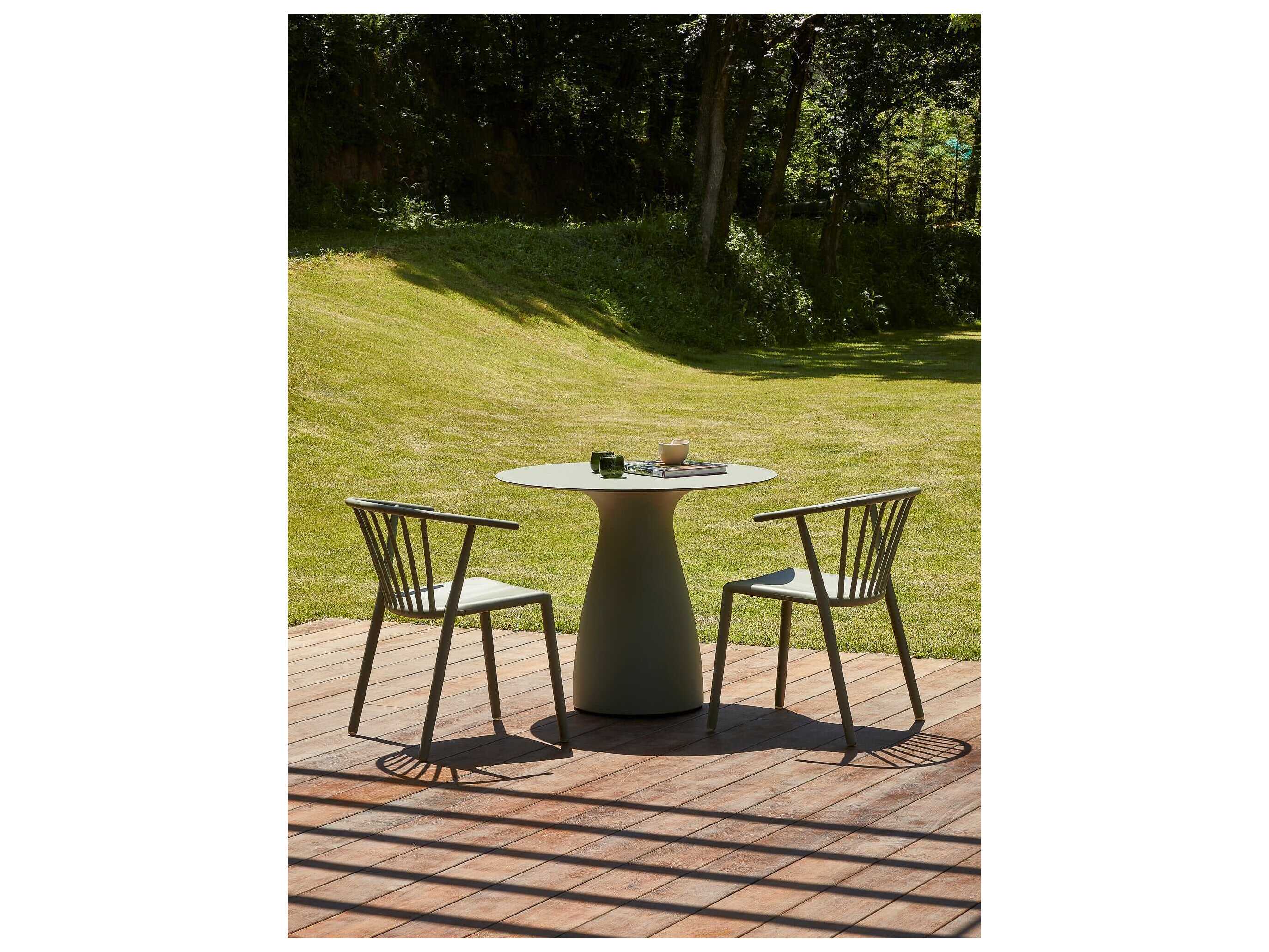 Resol Baobab S Round Dining Table Ivory 90"