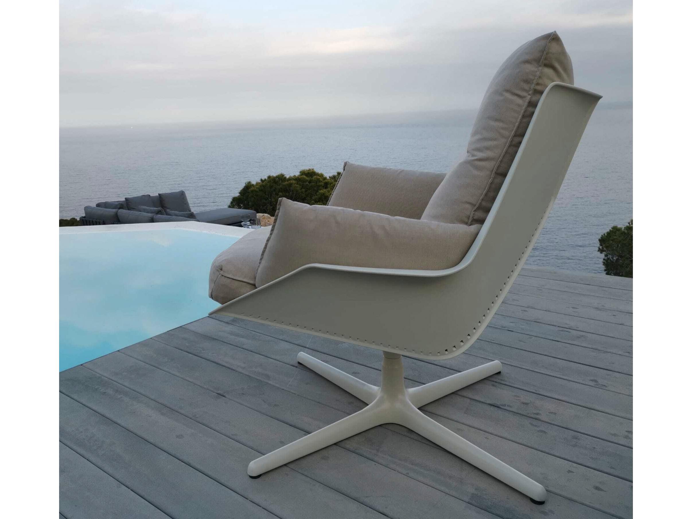 Resol Anou Toledo Lounge Chair Greenish Grey Mint