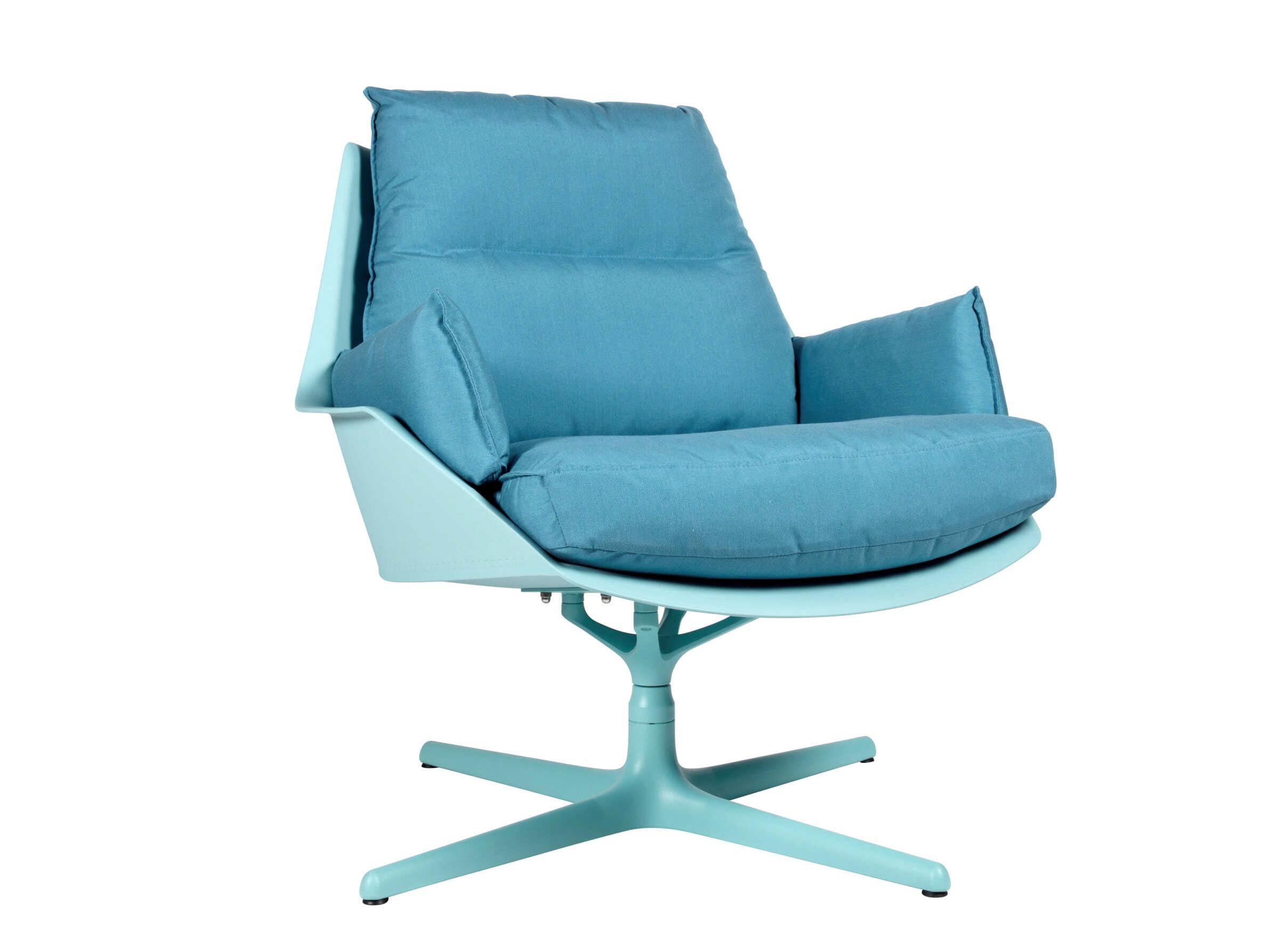 Resol Anou Toledo Lounge Chair Turquoise Adriatic