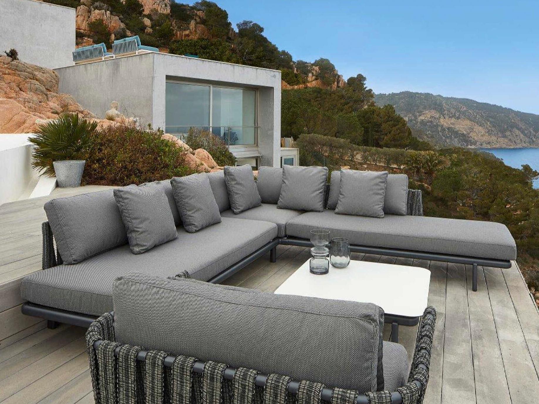 Resol Anthea Sectional System B Sofa Plummet