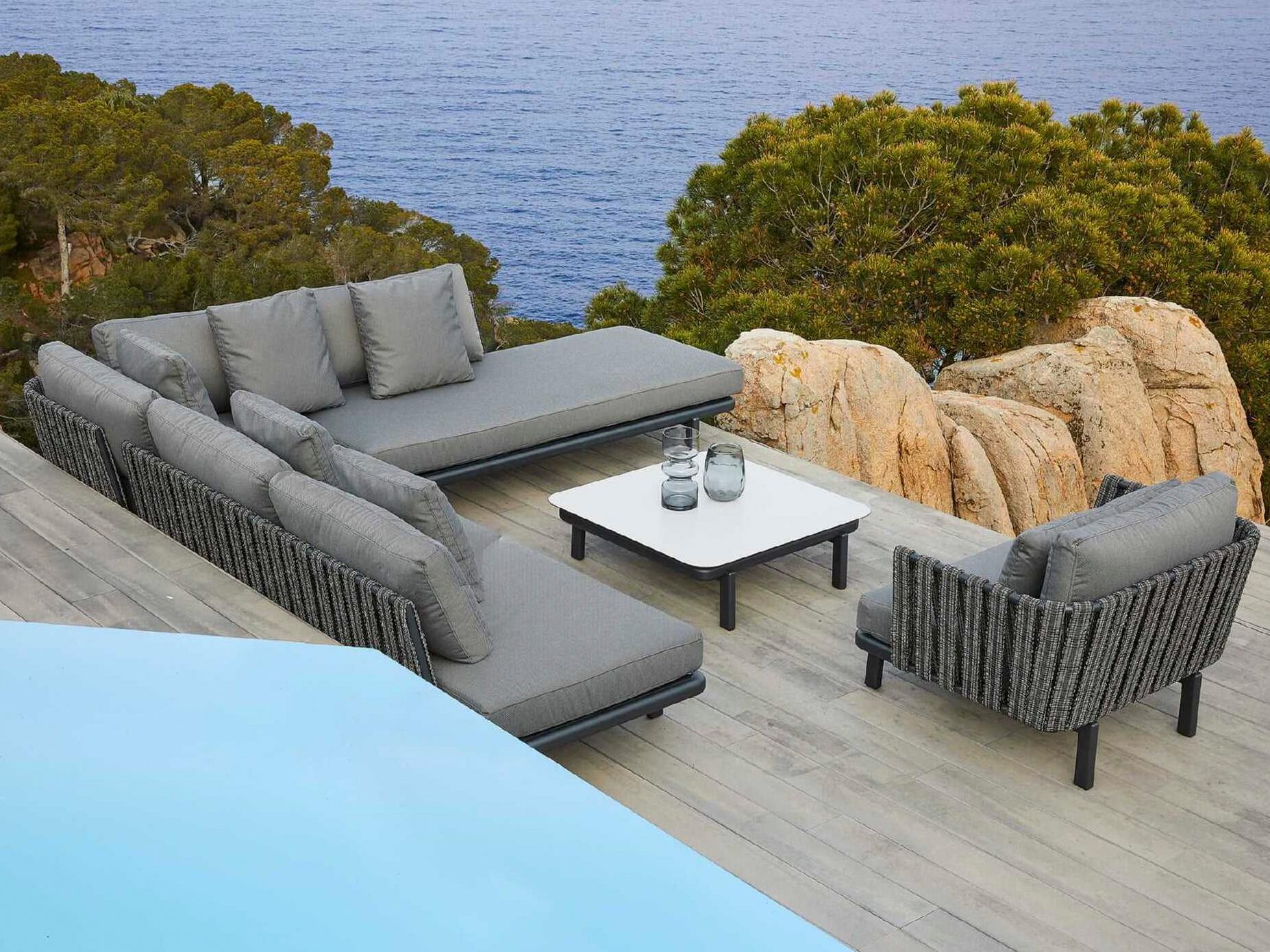 Resol Anthea Sectional System B Sofa Plummet