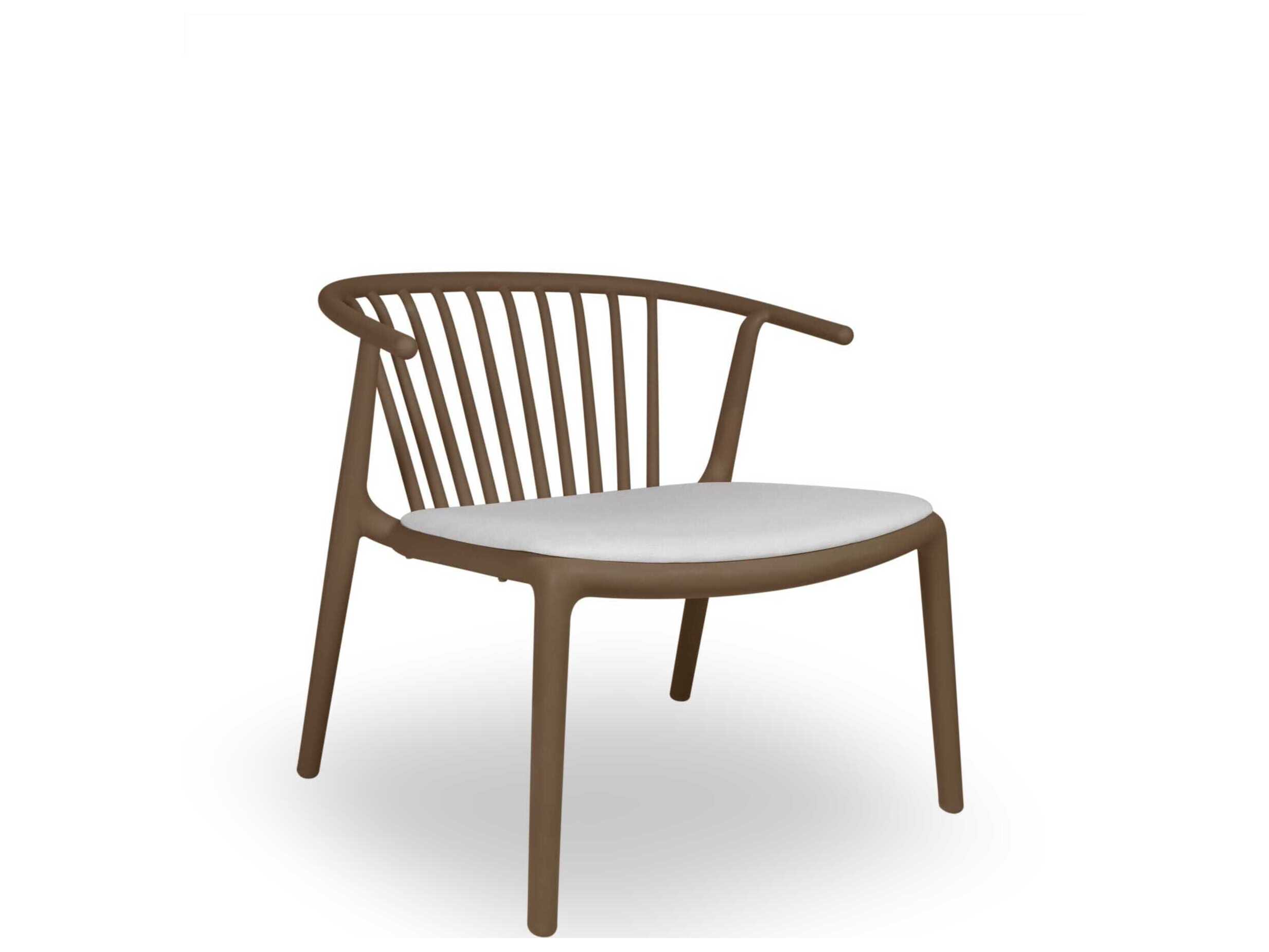 Resol Woody Upholstered Lounge Chair Chocolate Pumpkin Price Includes 2