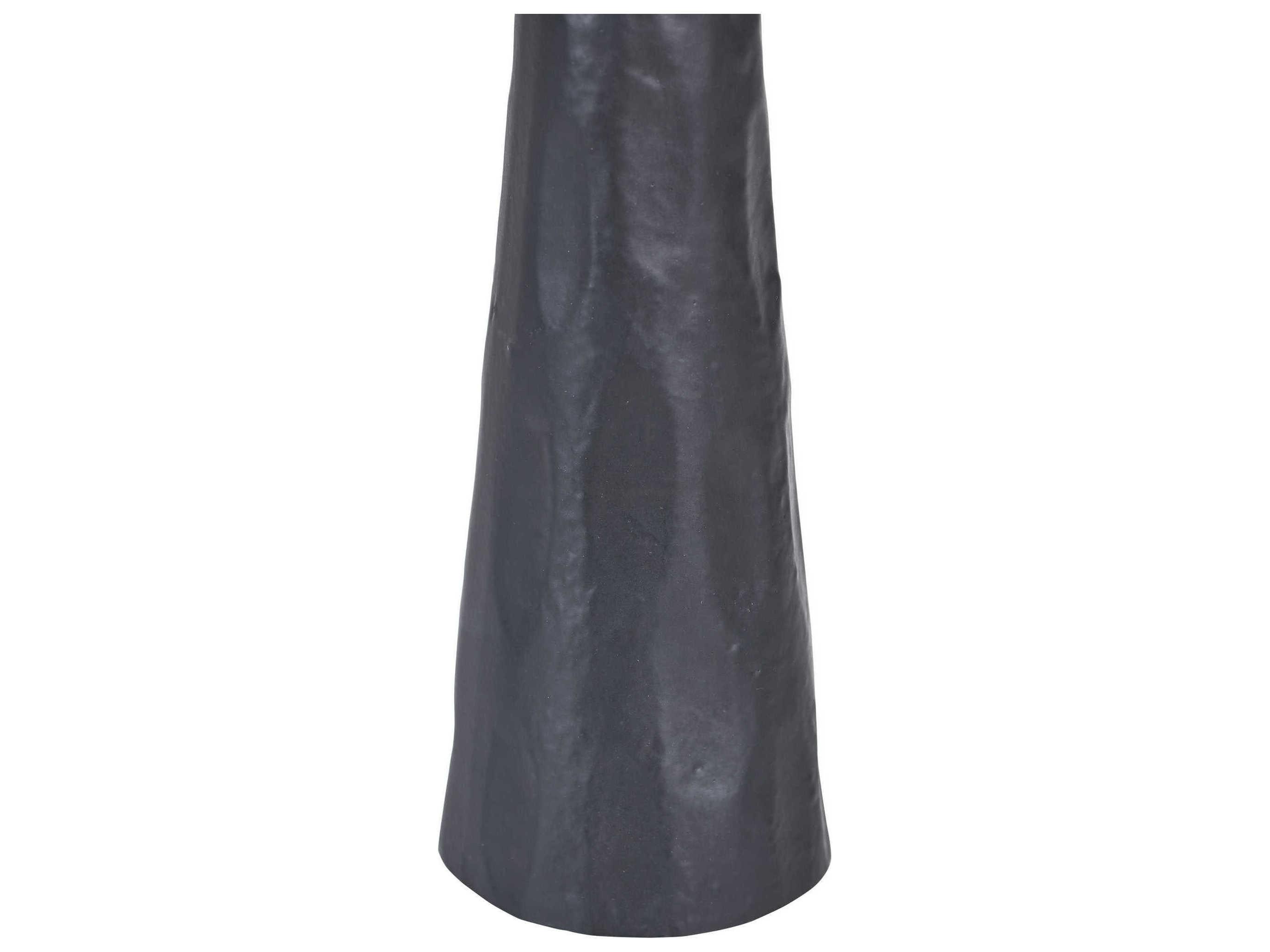 Renwil Tilde Matte Black Candle Holder