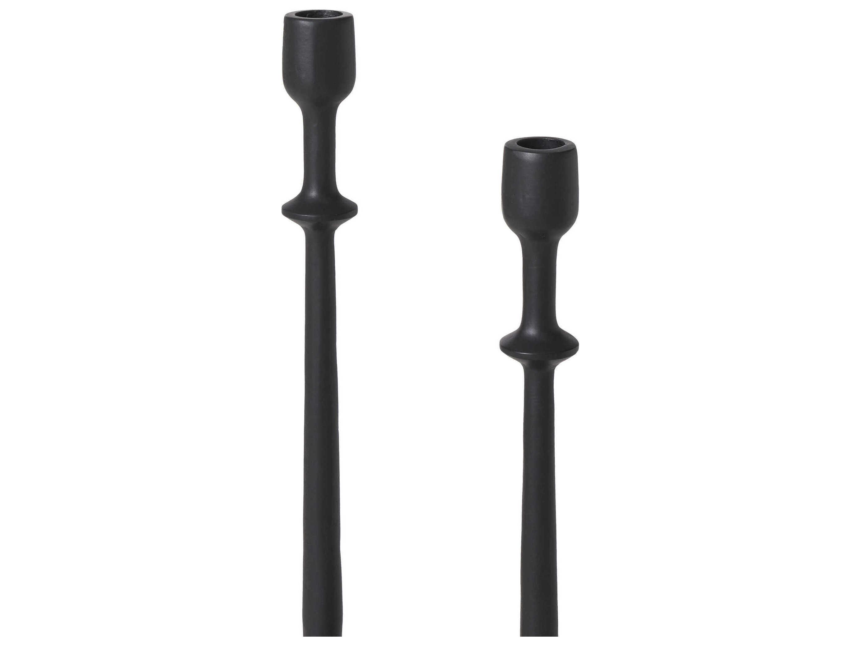 Renwil Albero Matte Black Candle Holder