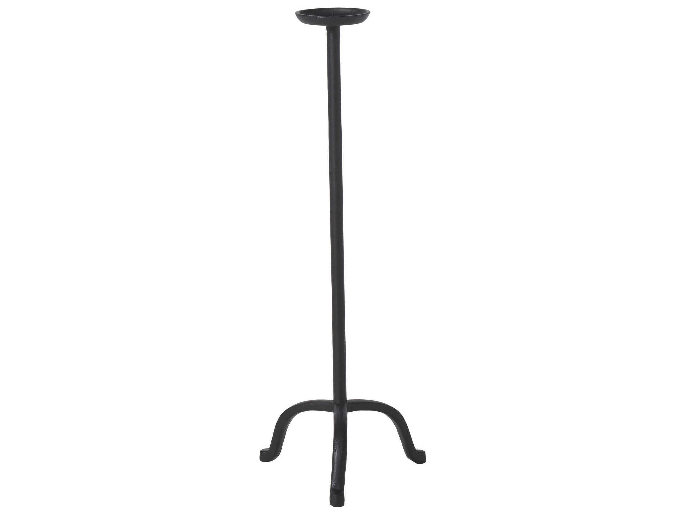 Renwil Anika Matte Black Candle Holder