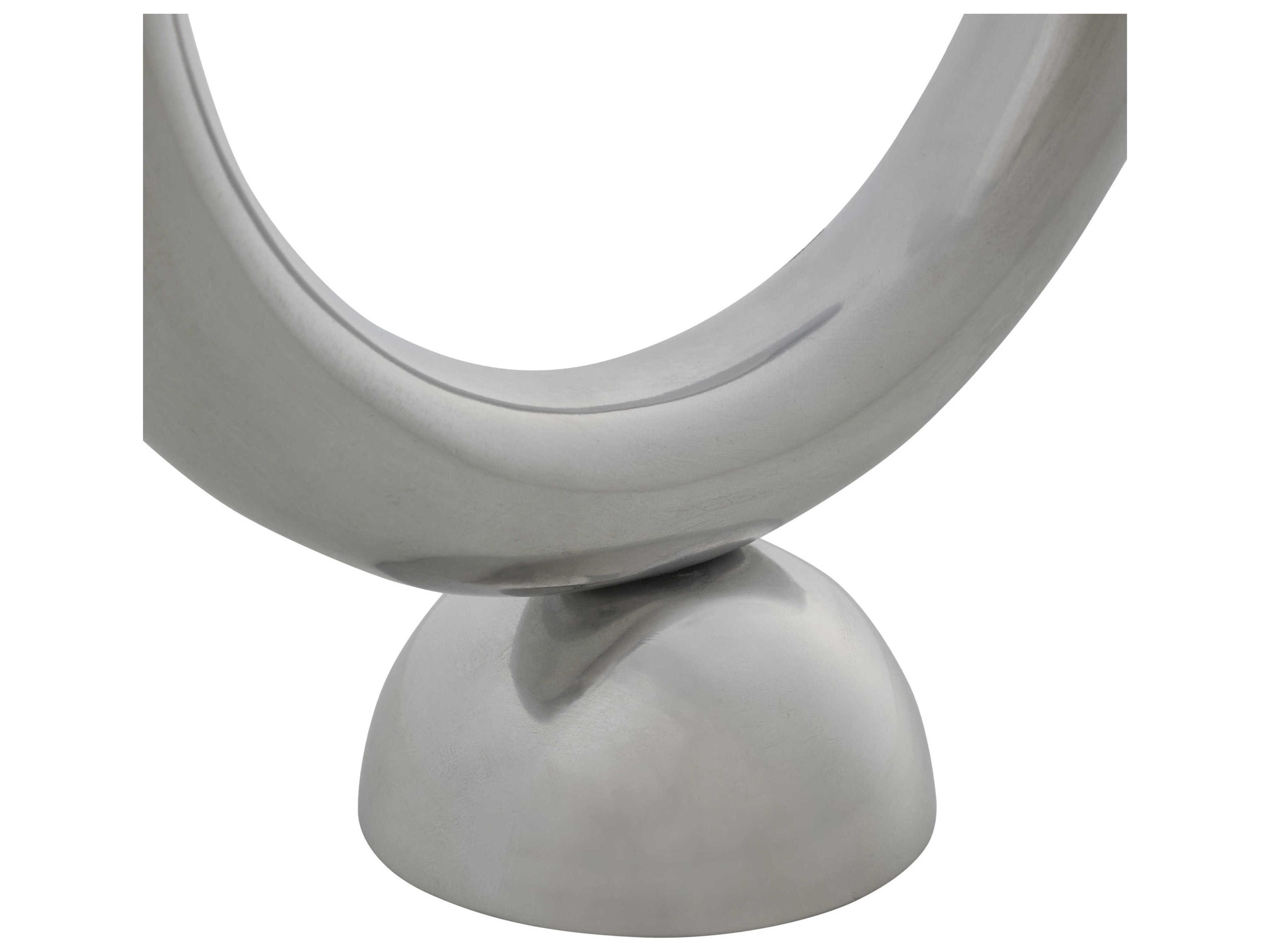 Renwil Darnay Nickel Candle Holder