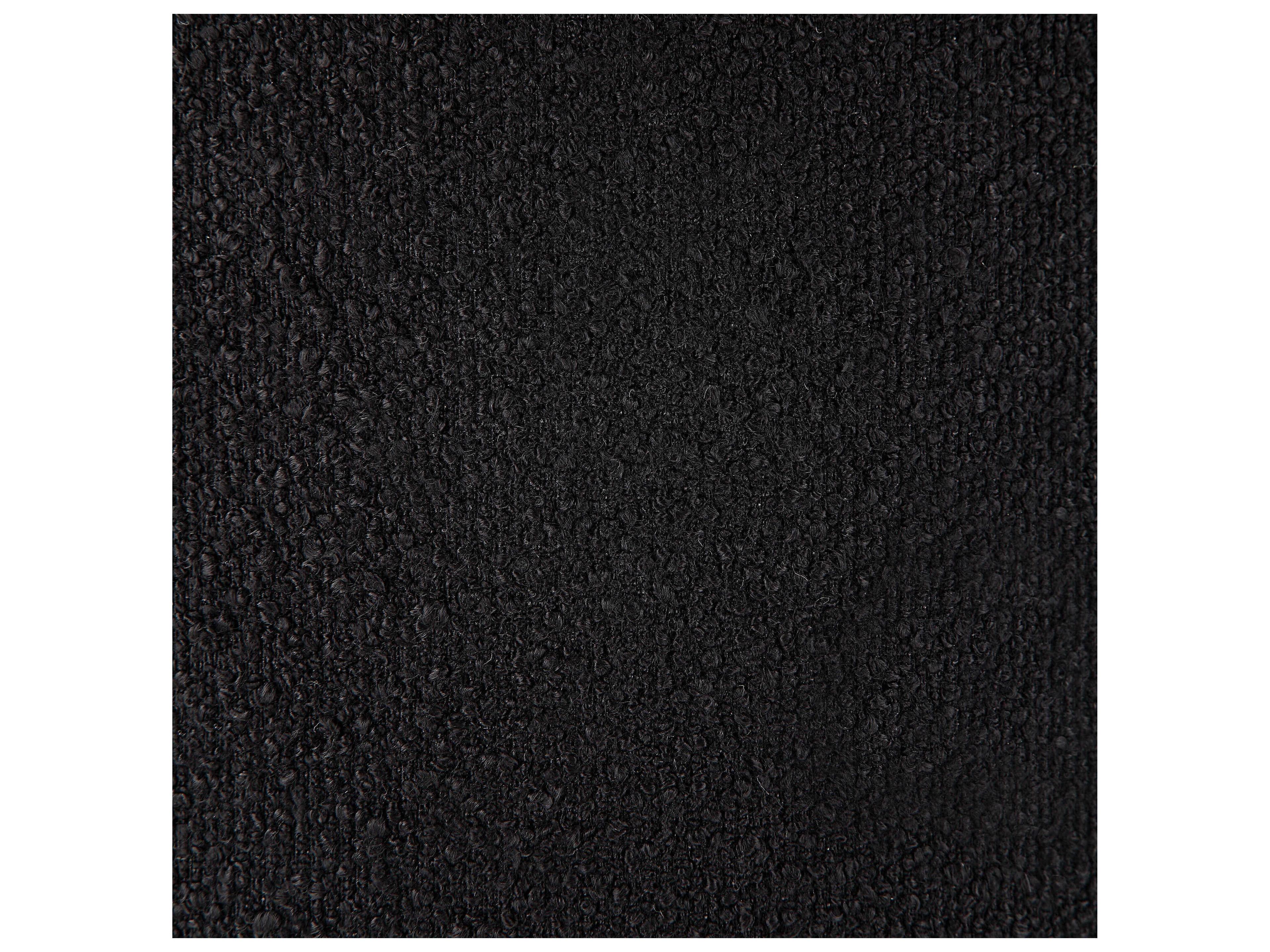 Renwil Castillo Black Upholstered Ottoman