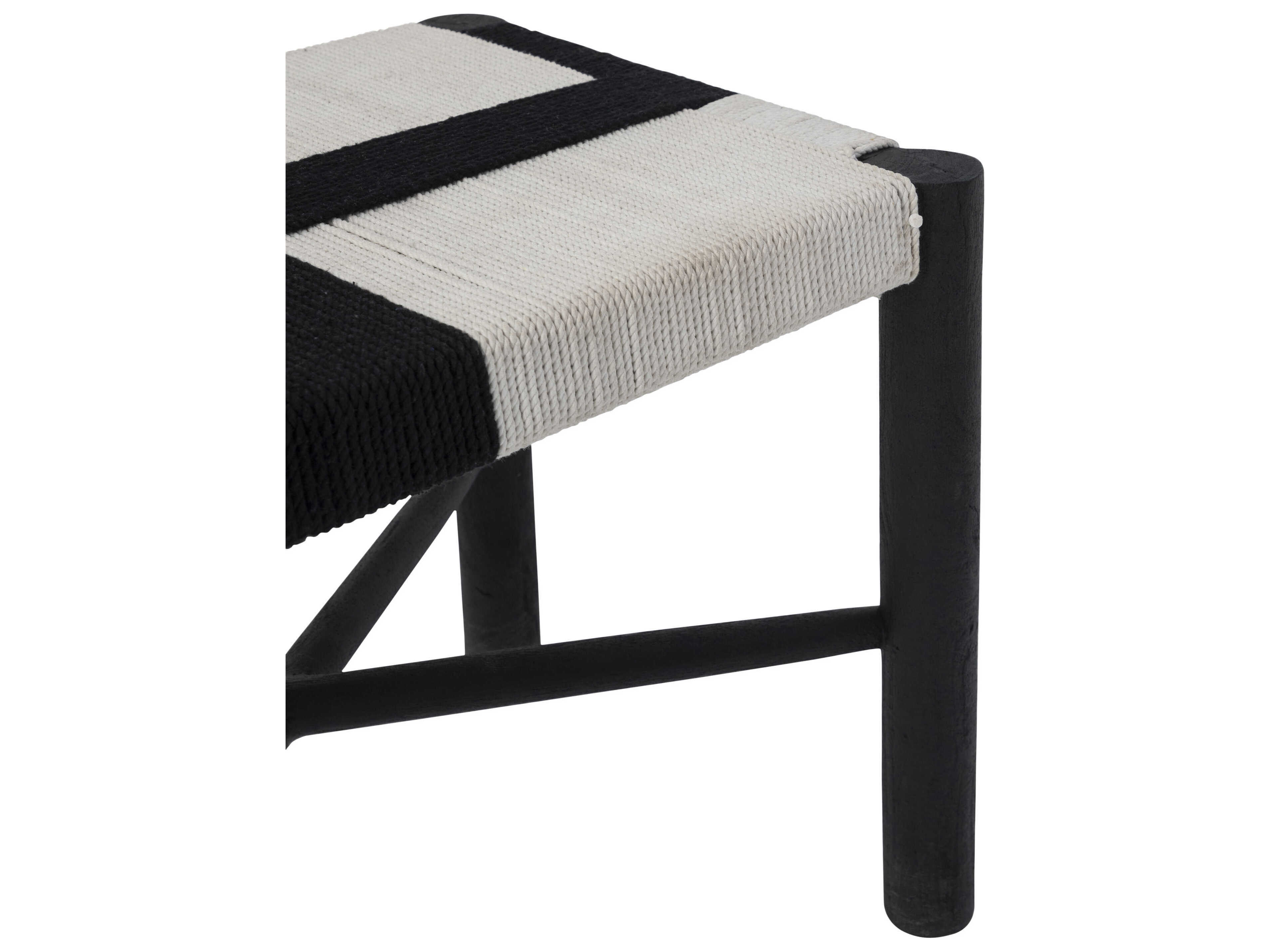 Renwil Plex Black Accent Stool