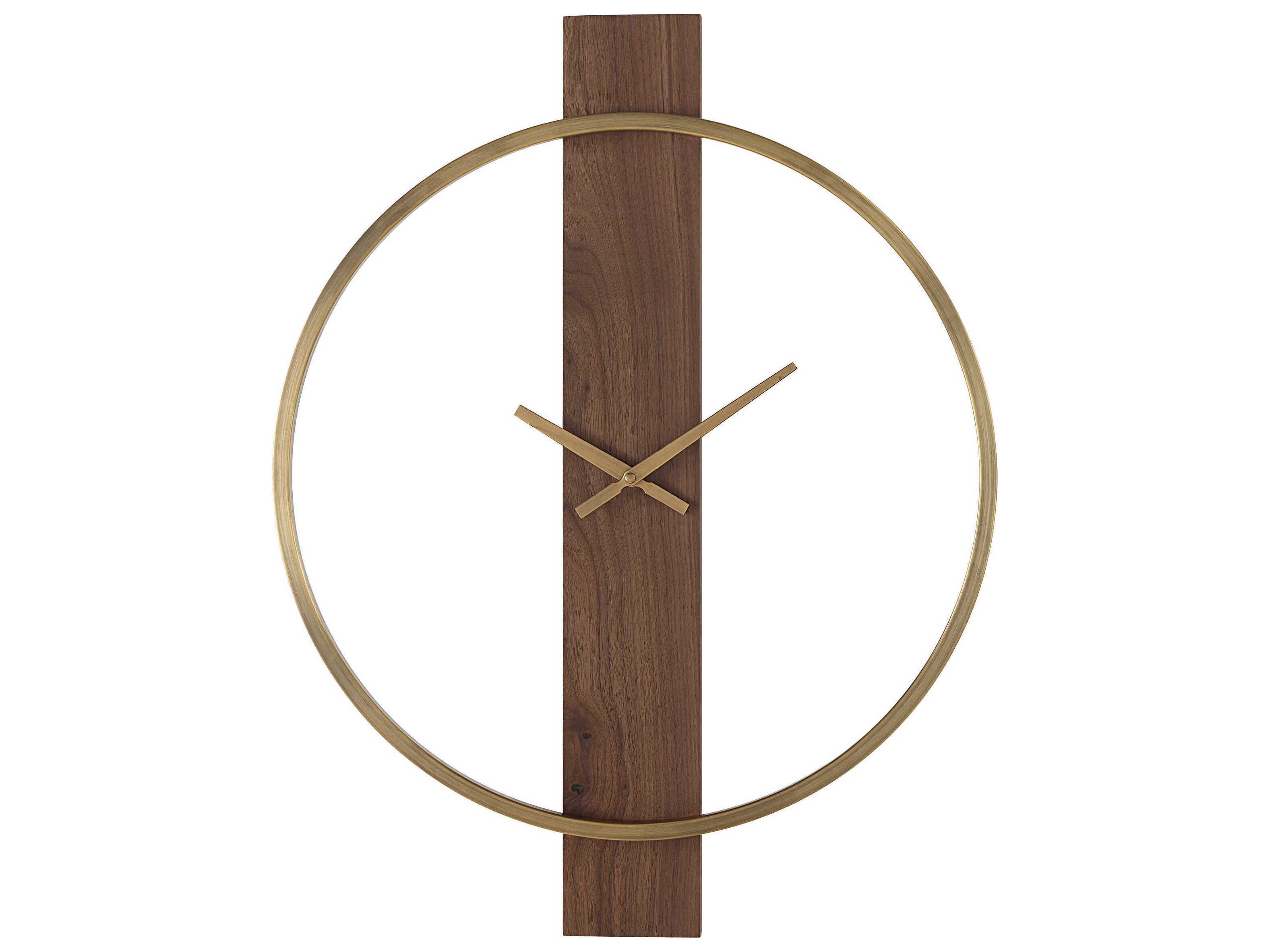 Renwil Avigail Antique Brushed Brass Wall Clock