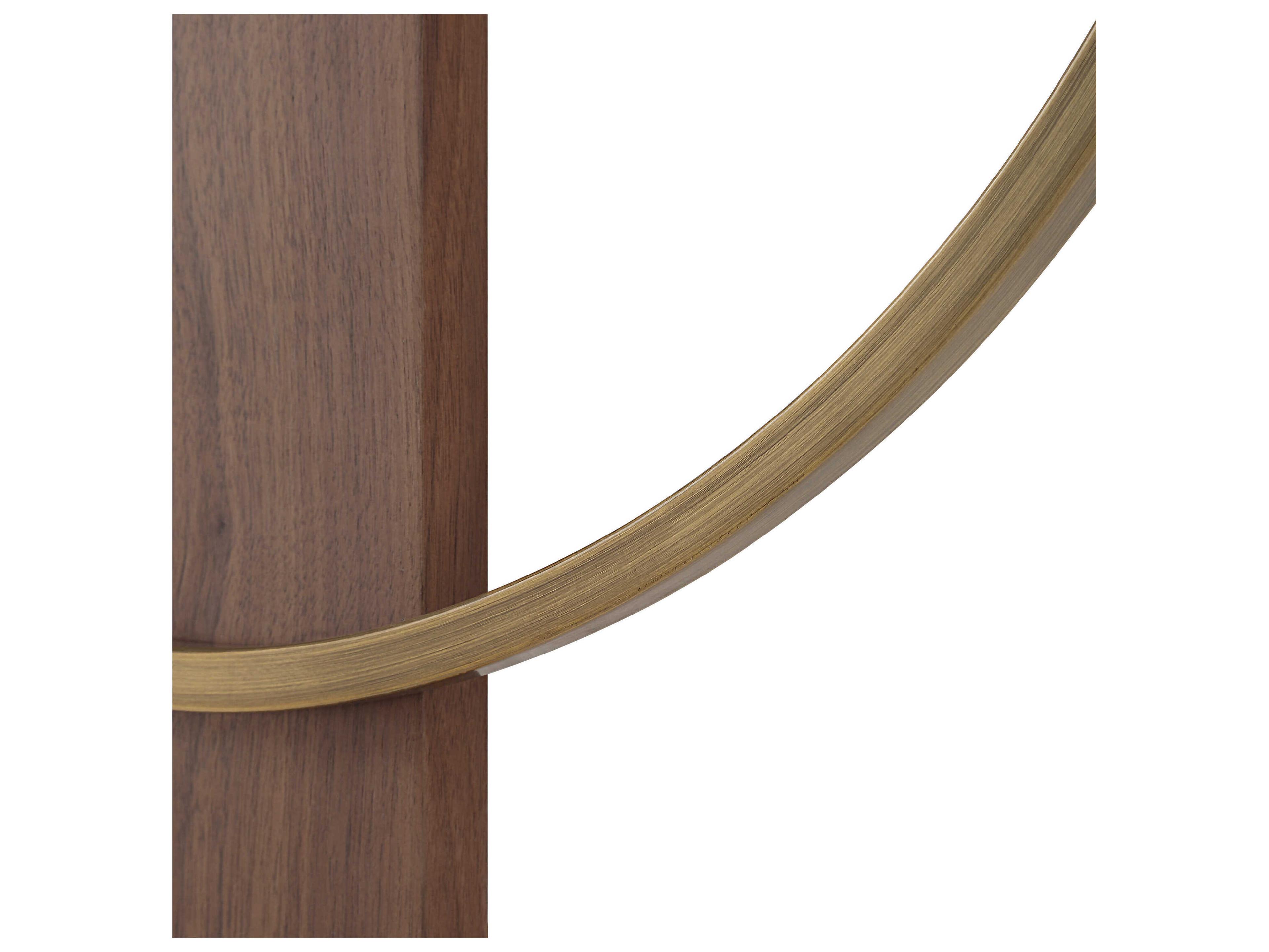 Renwil Avigail Antique Brushed Brass Wall Clock