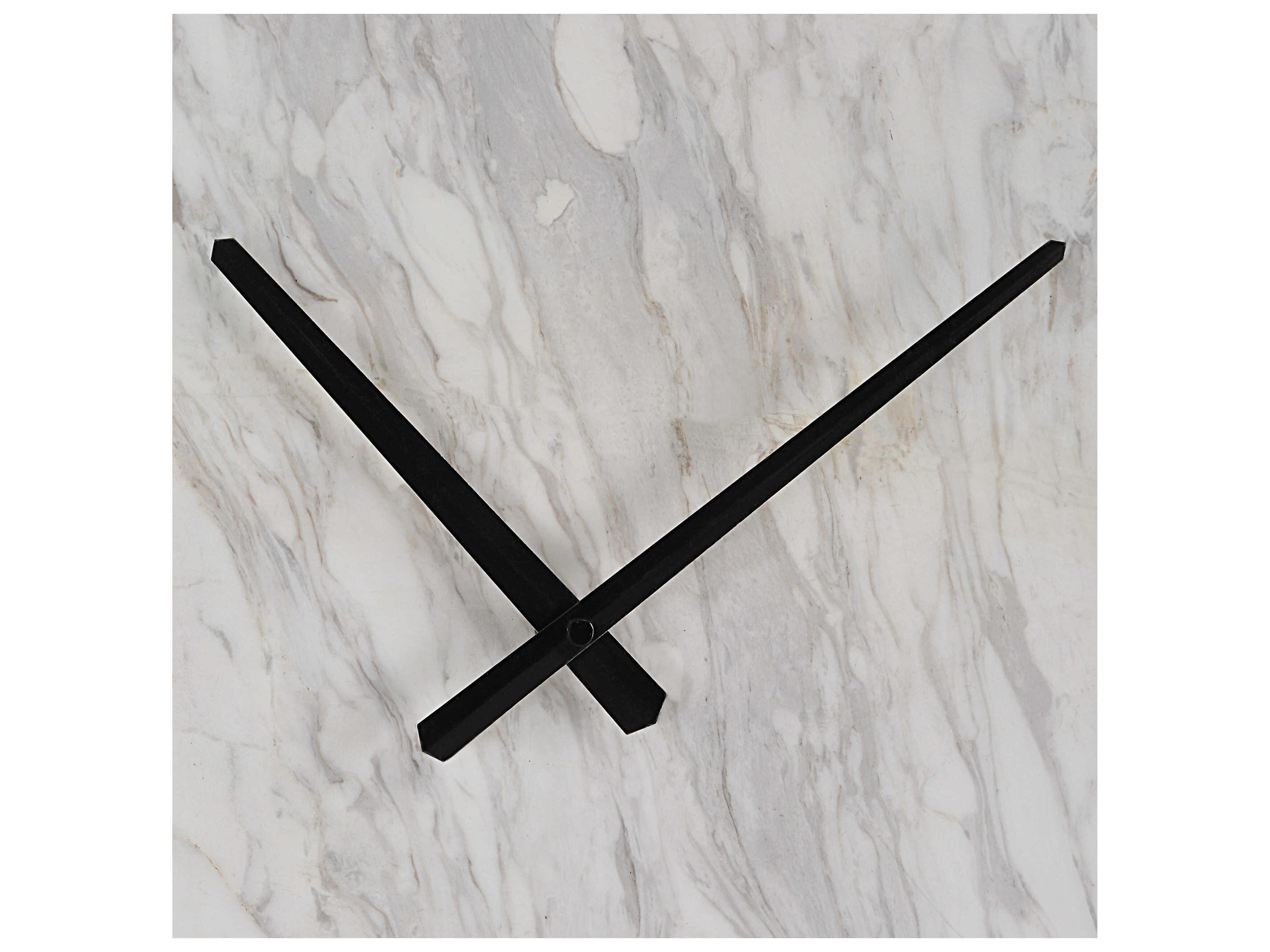 Renwil Dayton Honed White Wall Clock