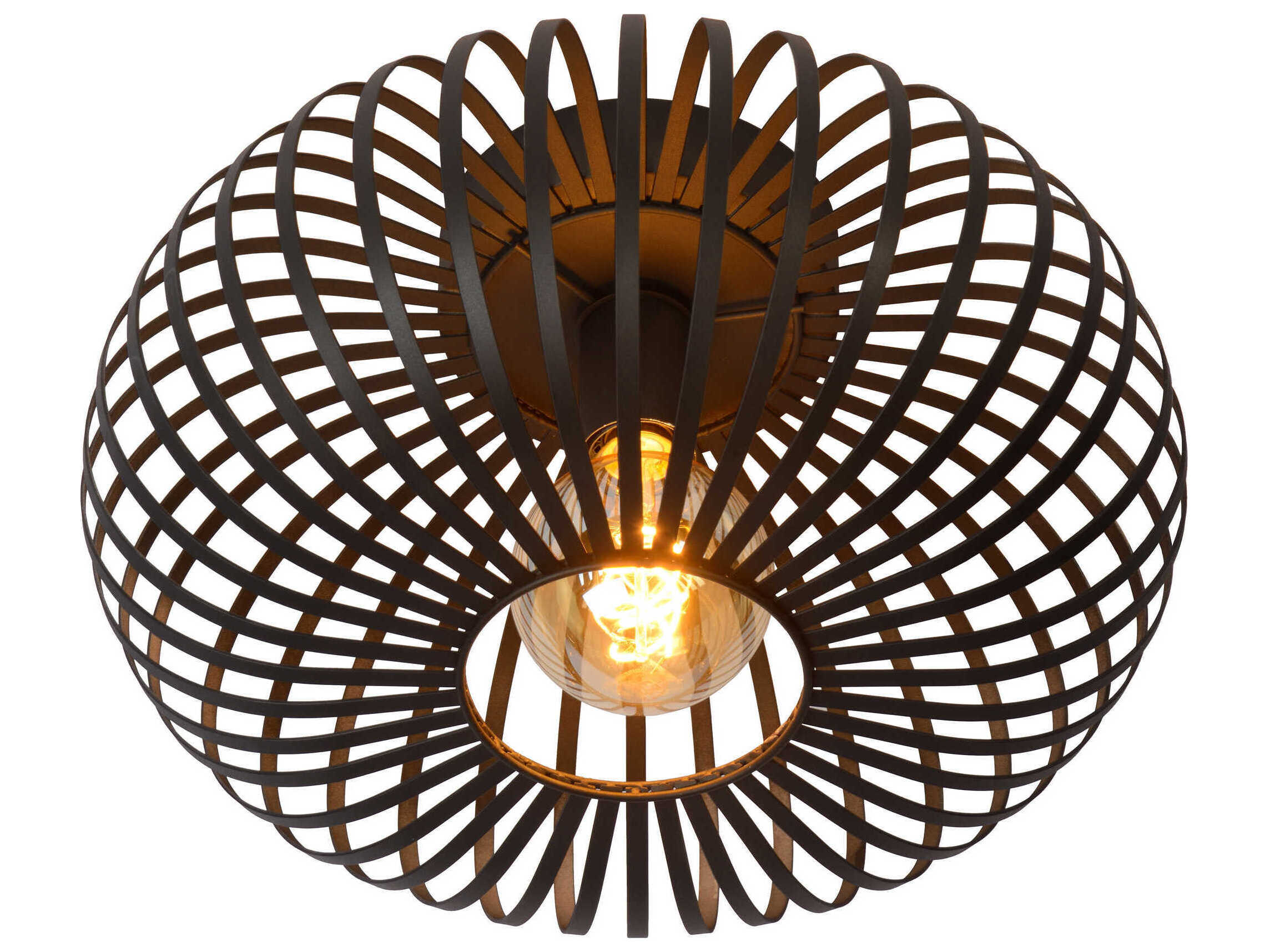 Renwil Ivy 1-Light Black Flush Mount