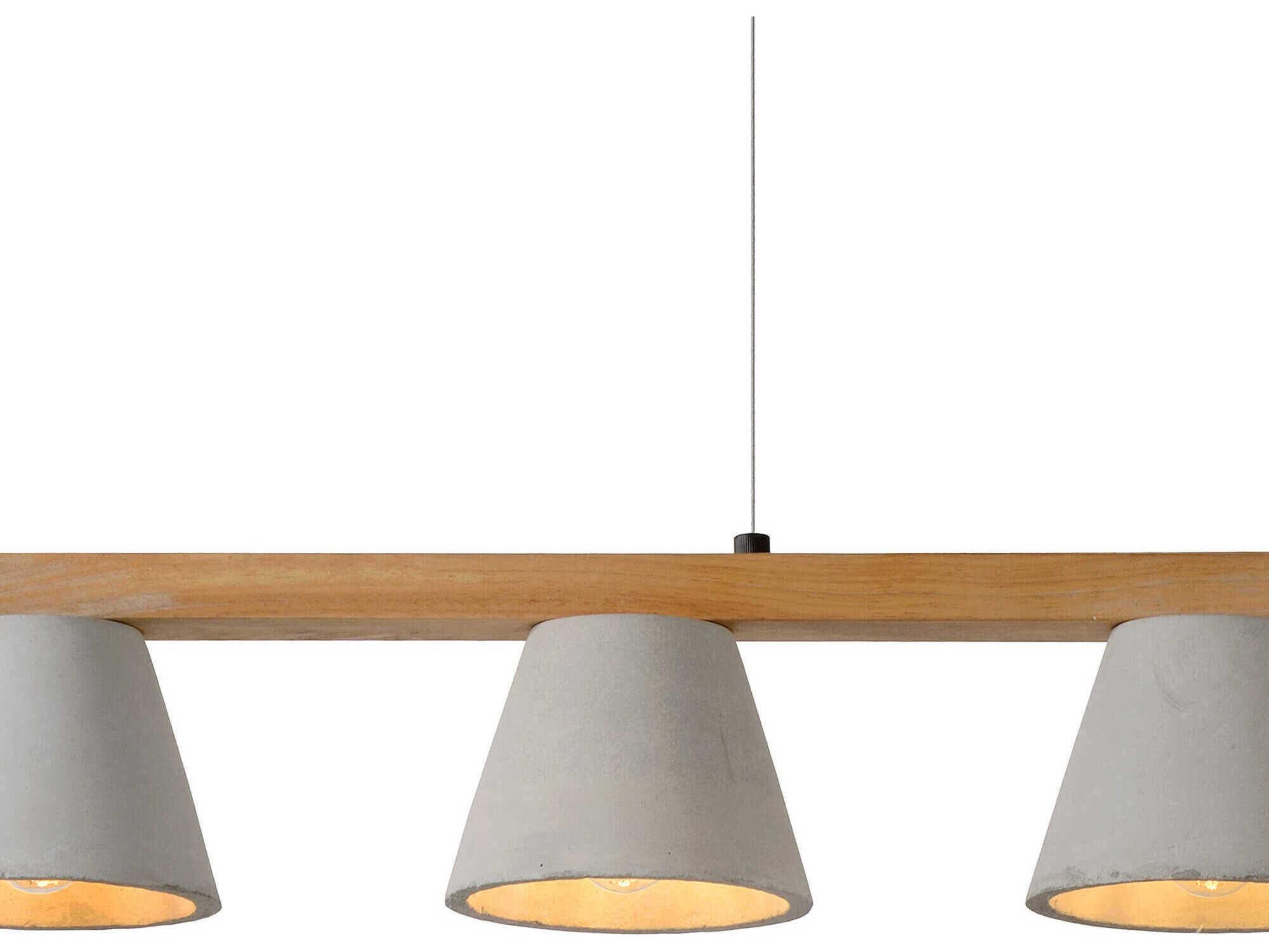 Renwil Zain 5-Light Grey Brown Island Pendant