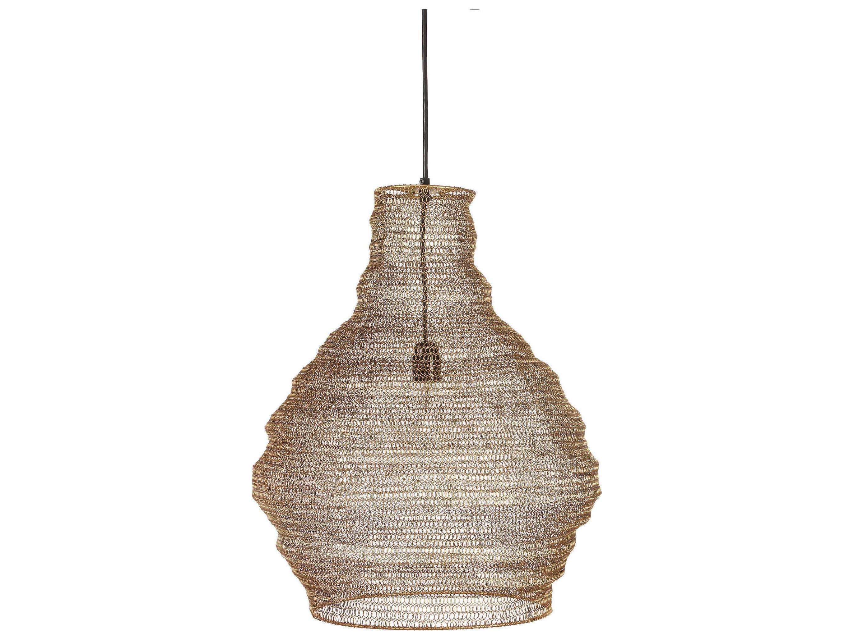 Renwil Gere 1-Light Gold Pendant