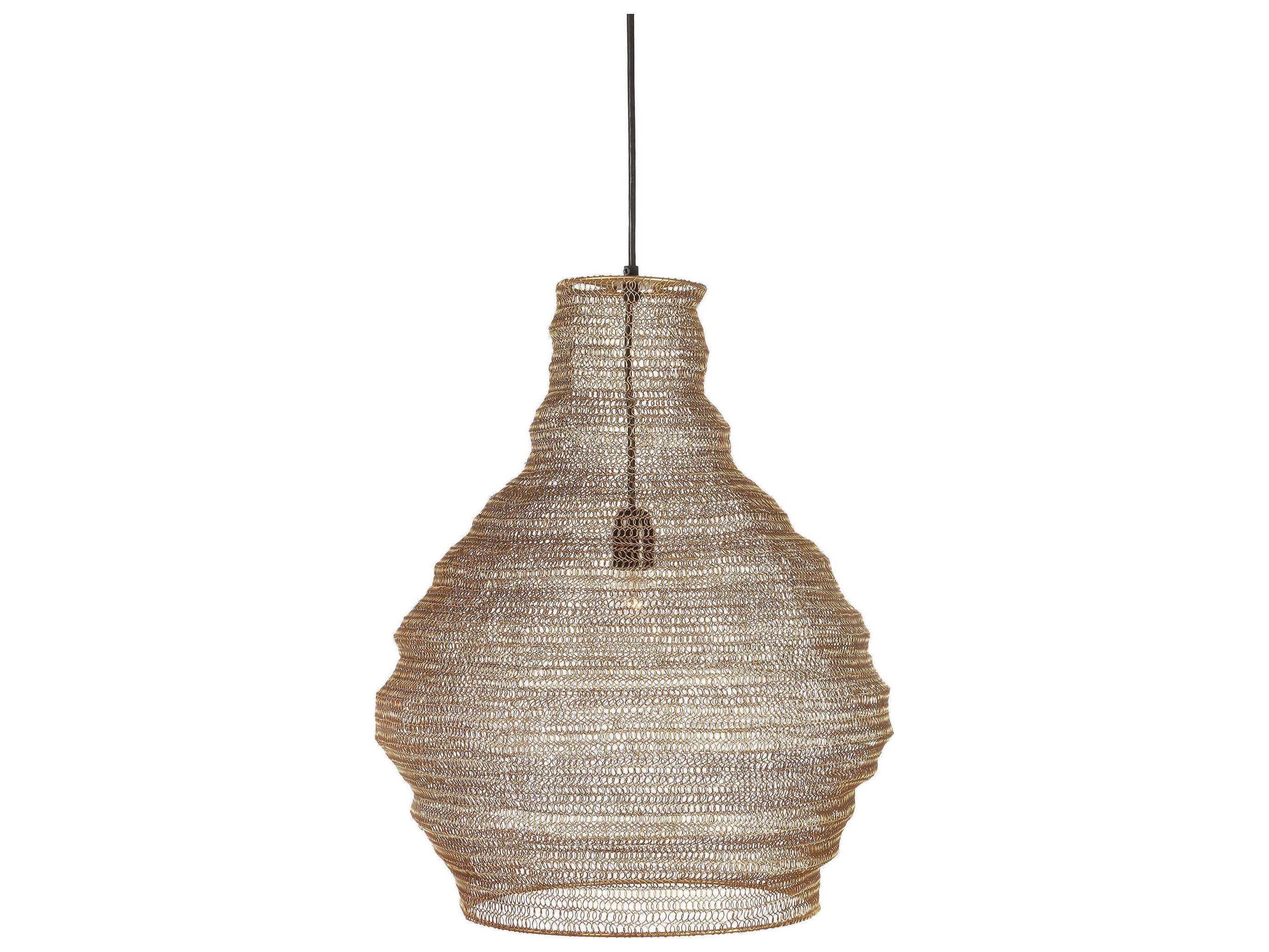 Renwil Gere 1-Light Gold Pendant