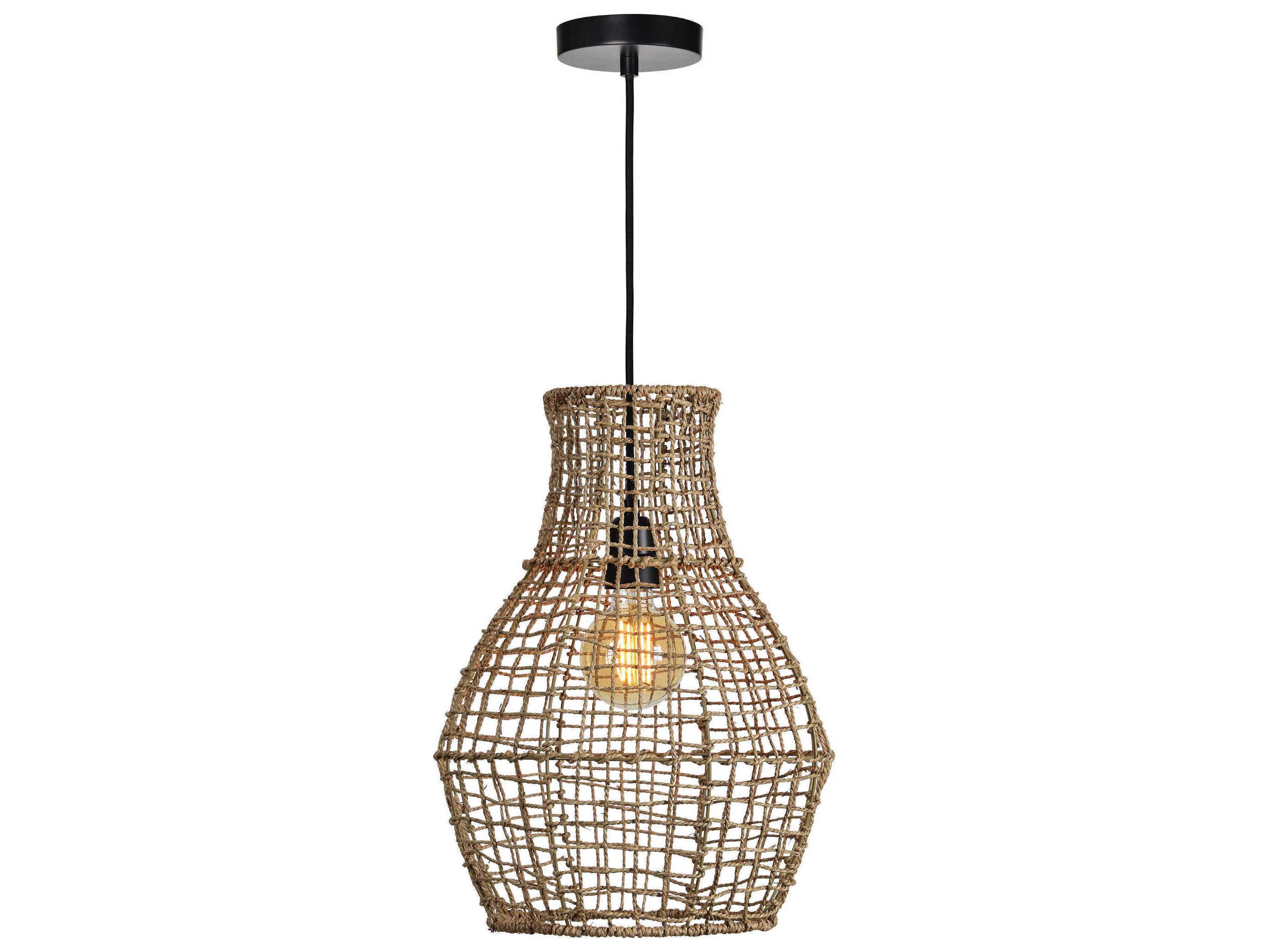 Renwil Nahanni 1-Light Brown Pendant