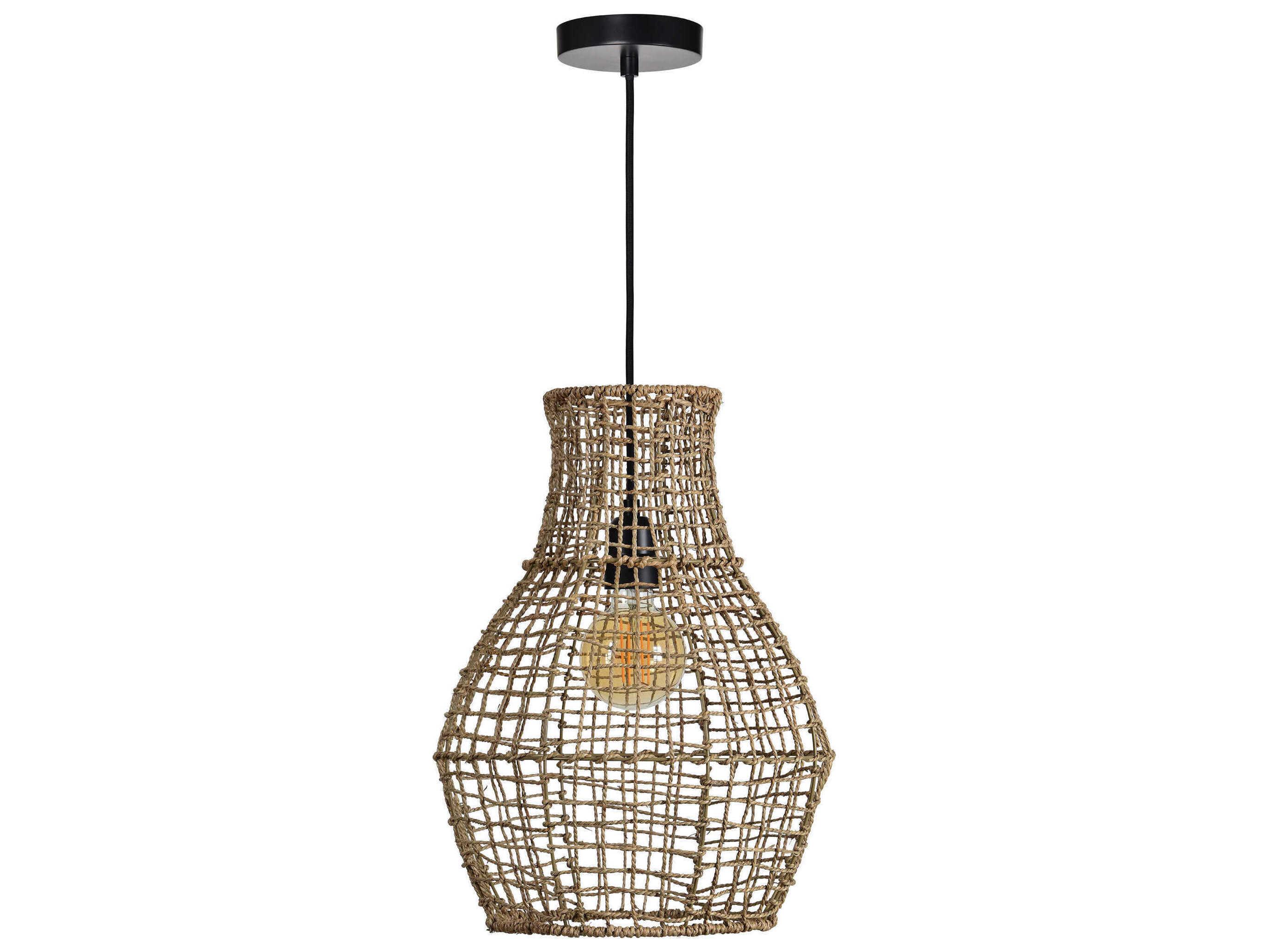 Renwil Nahanni 1-Light Brown Pendant