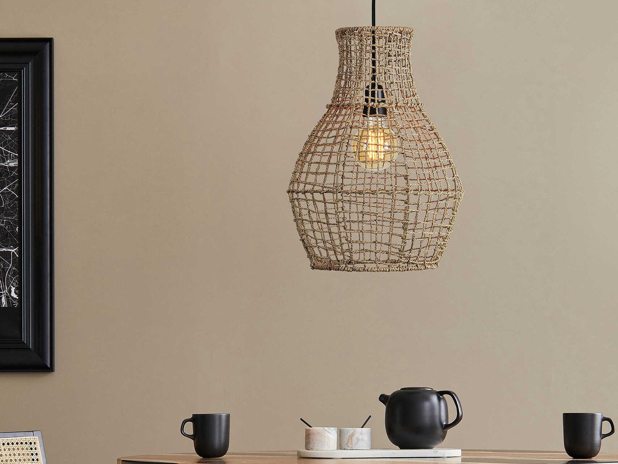 Renwil Nahanni 1-Light Brown Pendant