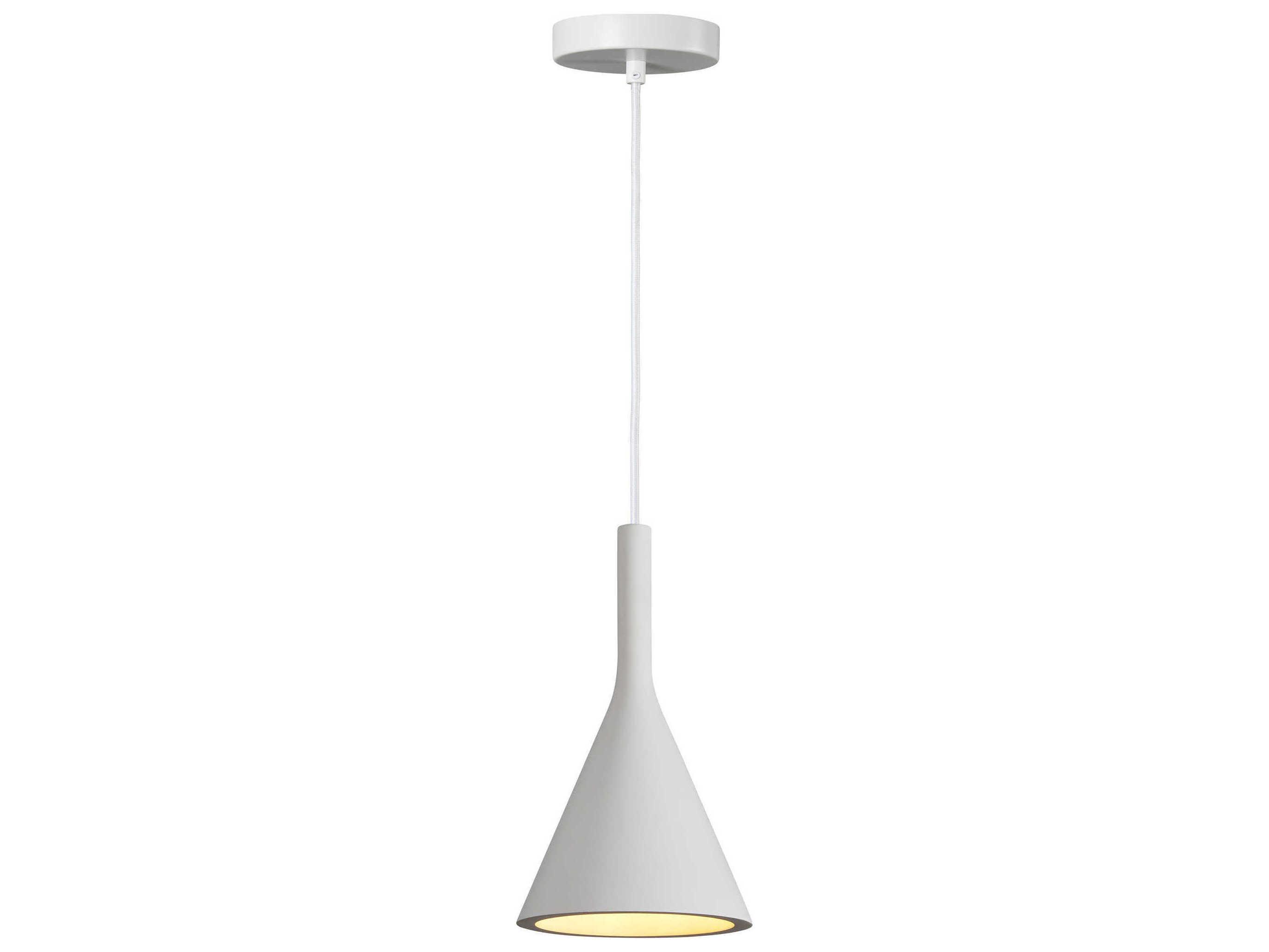 Renwil Hottah 1-Light White Mini Pendant