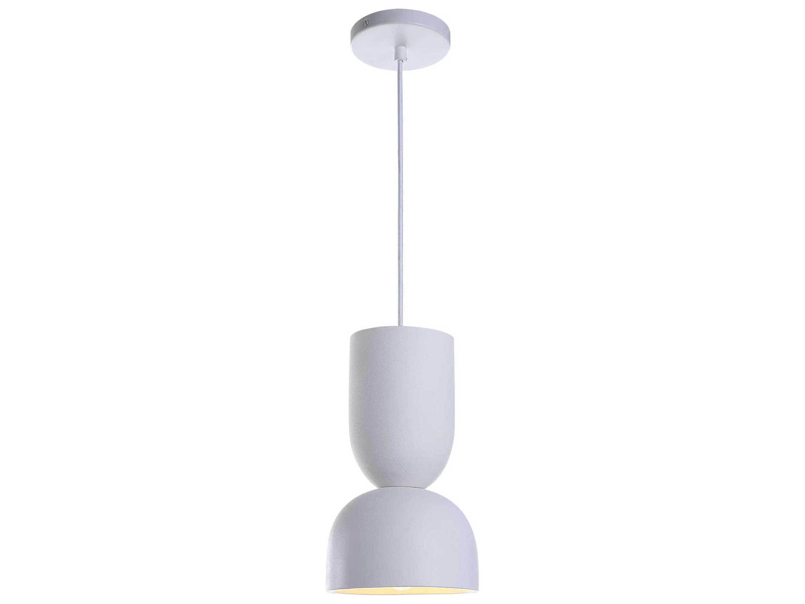 Renwil Kala 1-Light White Mini Pendant