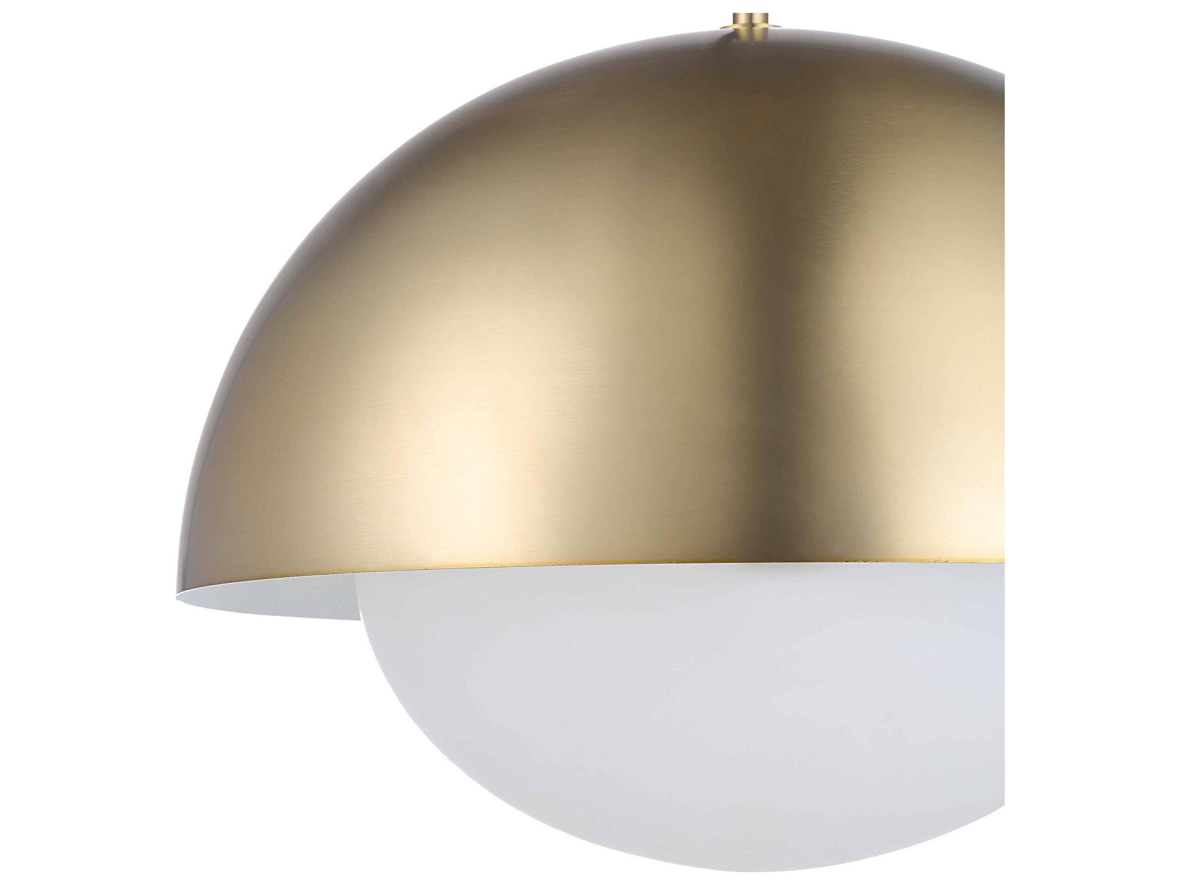 Renwil Angelo 1-Light Champagne Gold Pendant